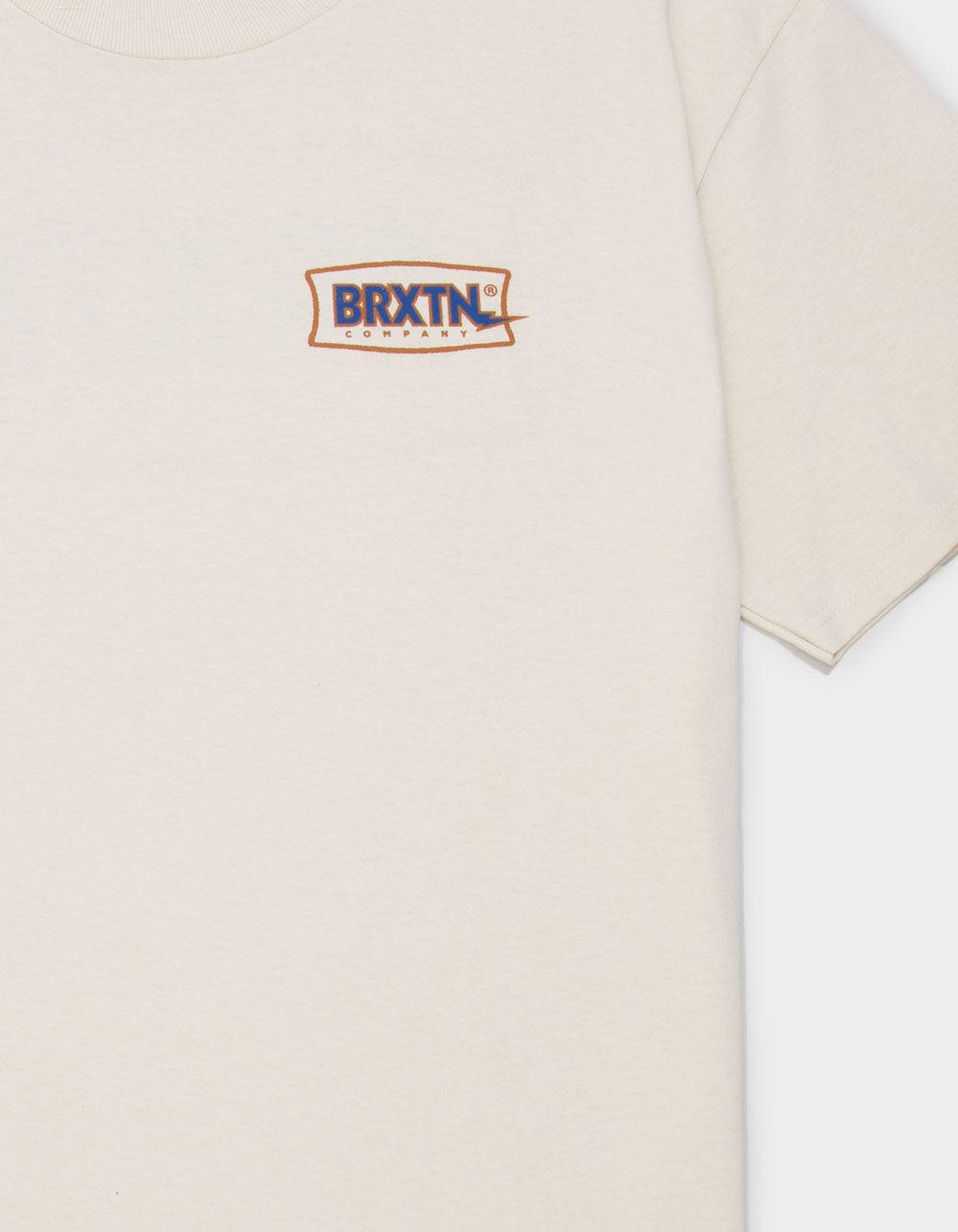 BRIXTON Lightning Mens Tee - CREAM Product Image
