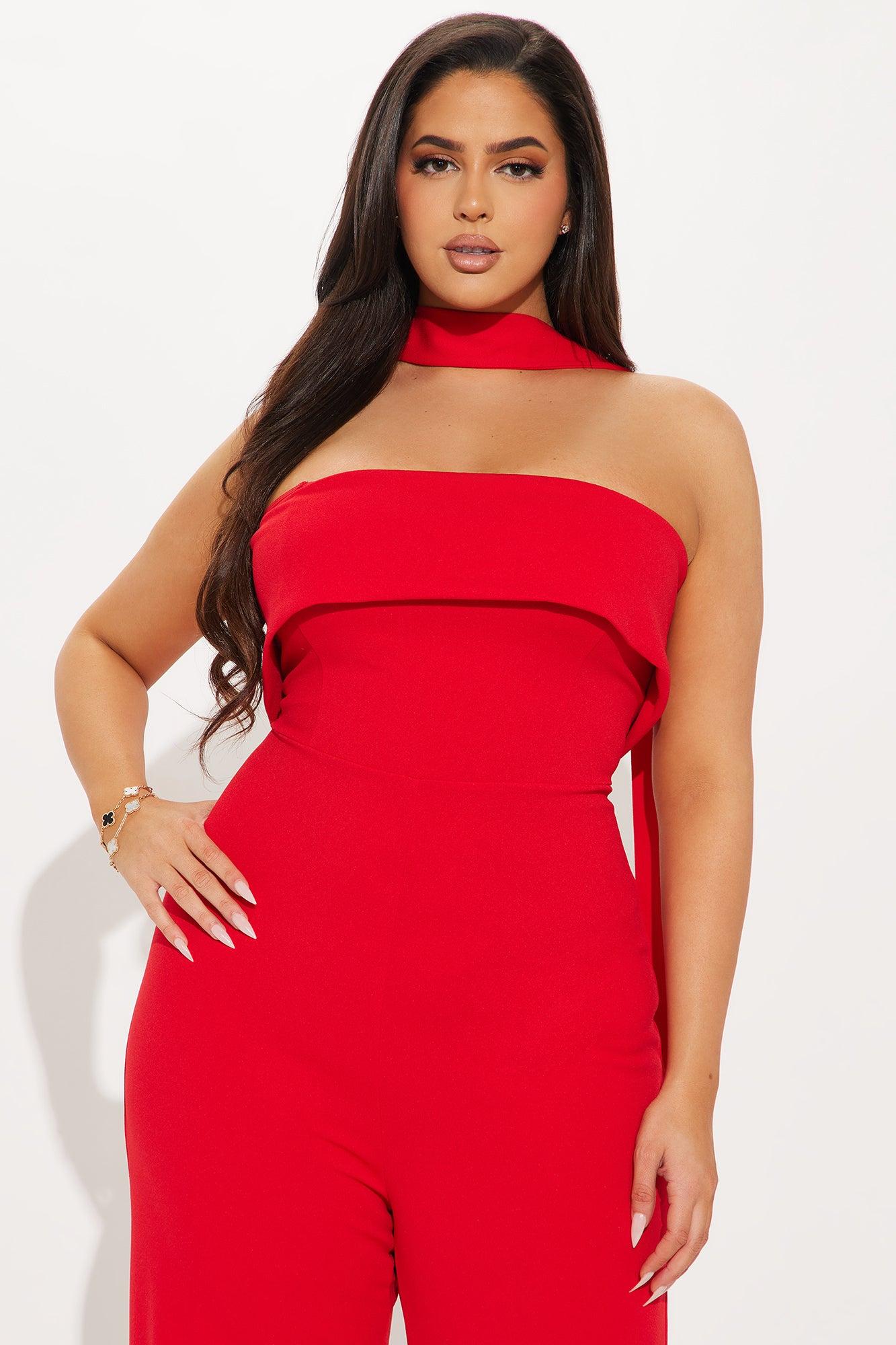 Red Carpet Jumpsuit - Red Product Image