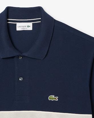 Men's Bold Stripes Classic Fit L.12.12 Polo Product Image