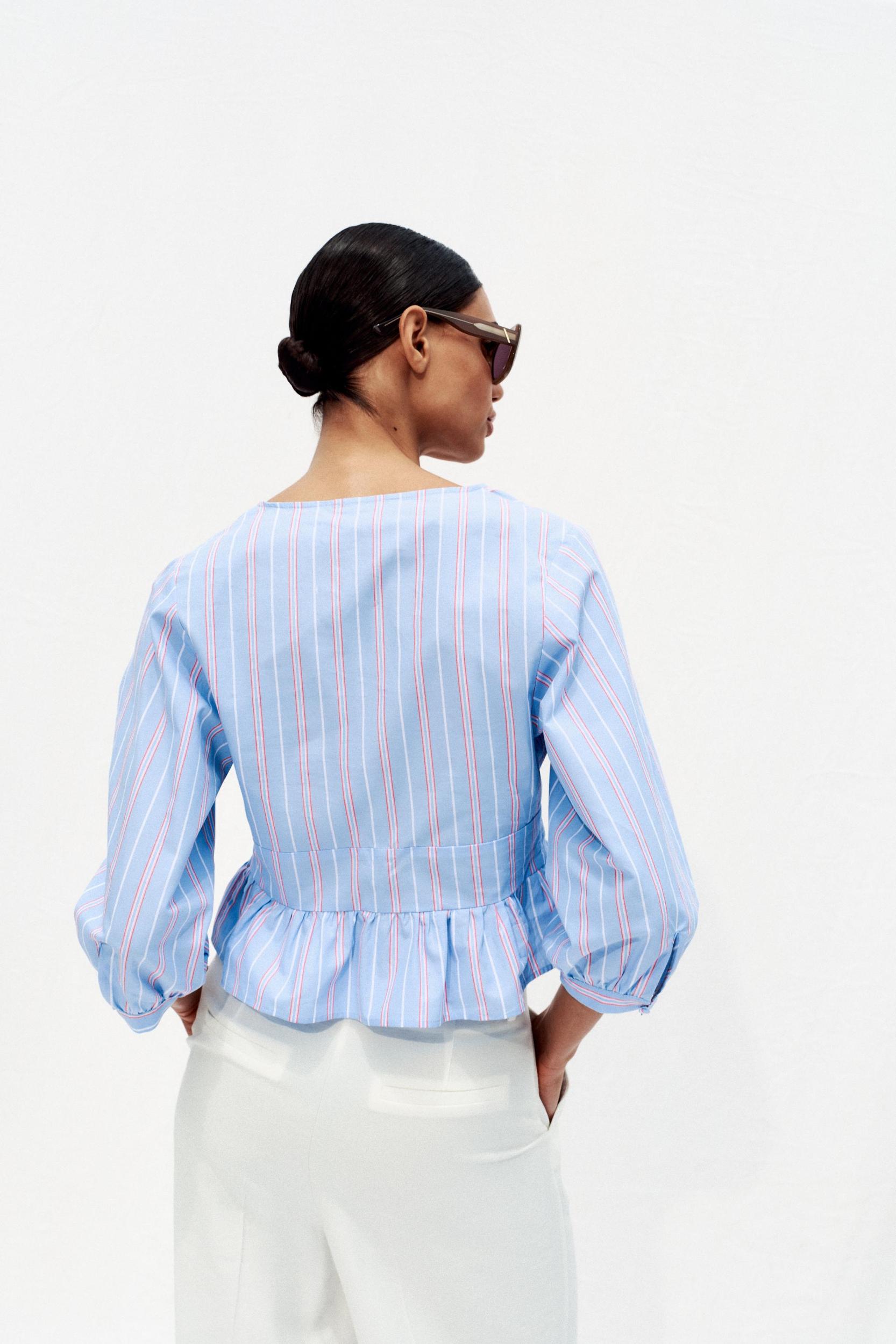 STRIPED TIE SHIRT Product Image