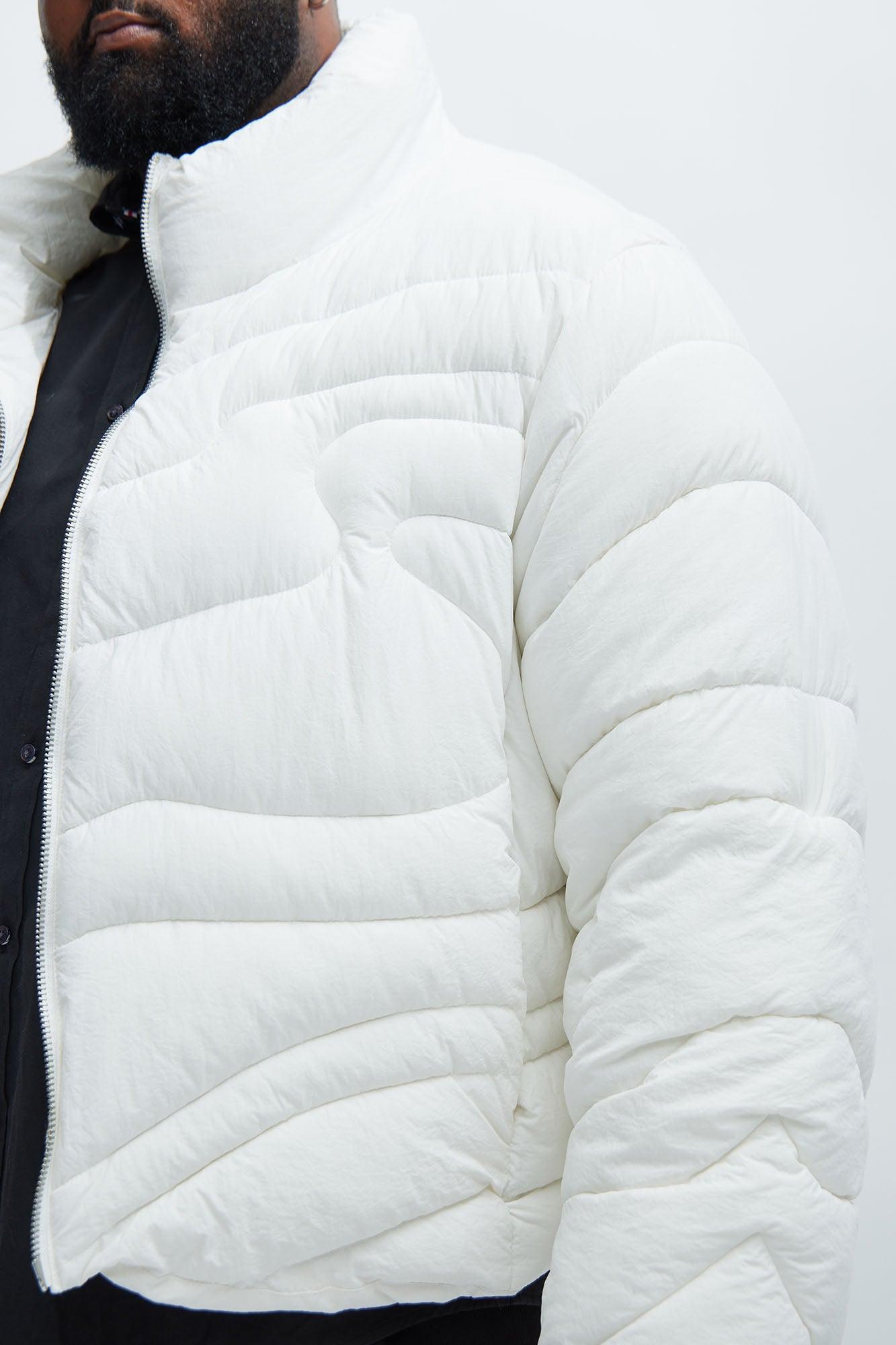 Willow Quilted Jacket - White Product Image