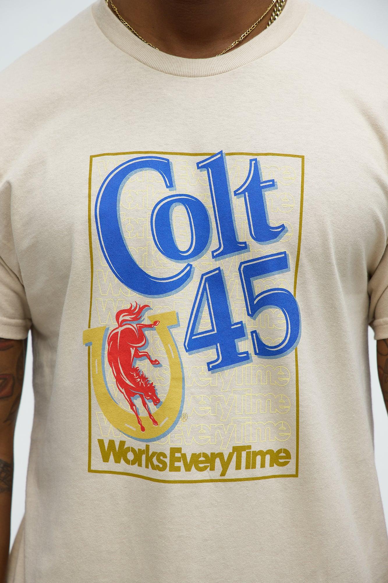 Colt 45 Cold One Short Sleeve Tee - Sand Product Image