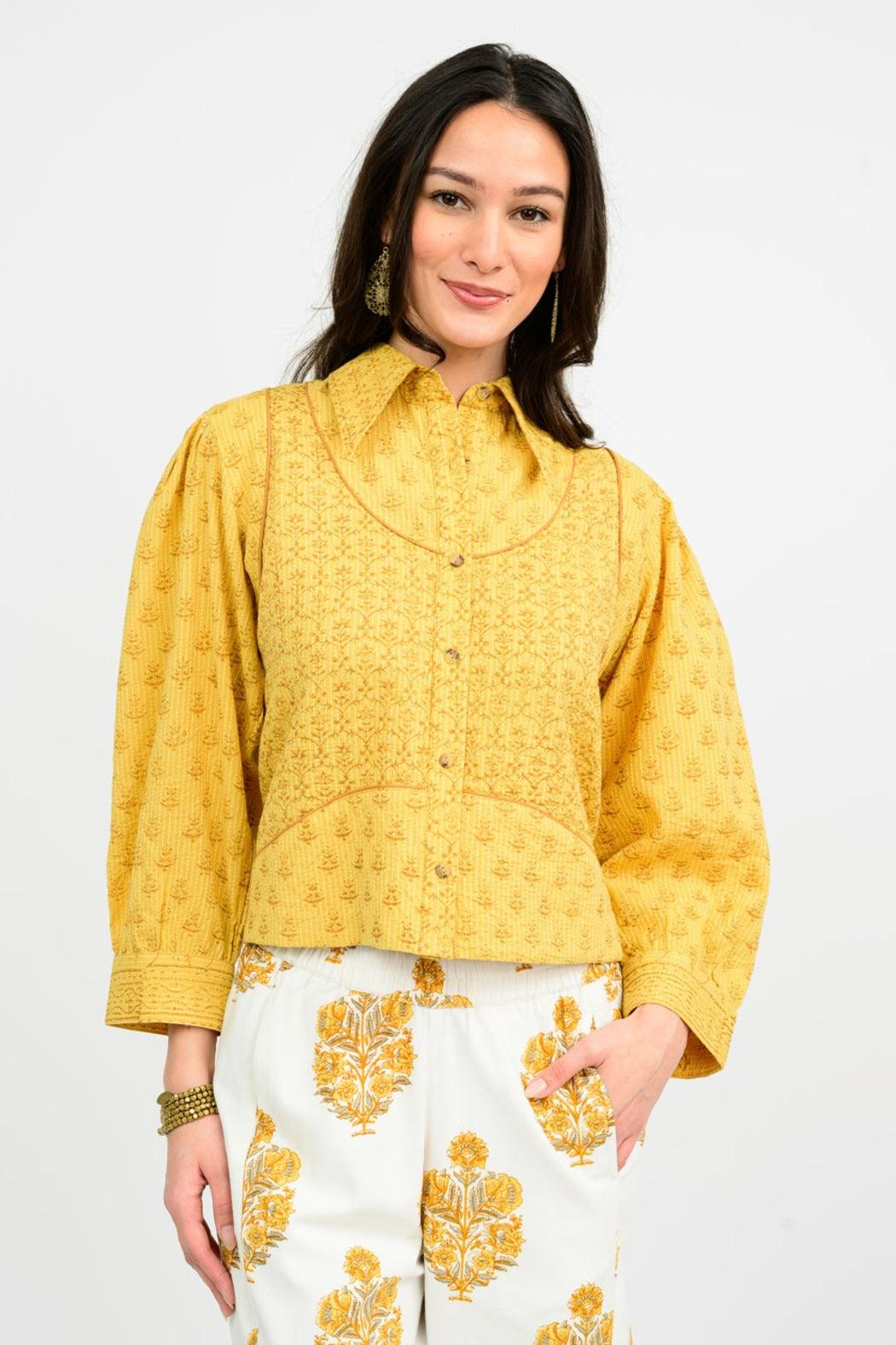 Crop Shirt Jacket Product Image