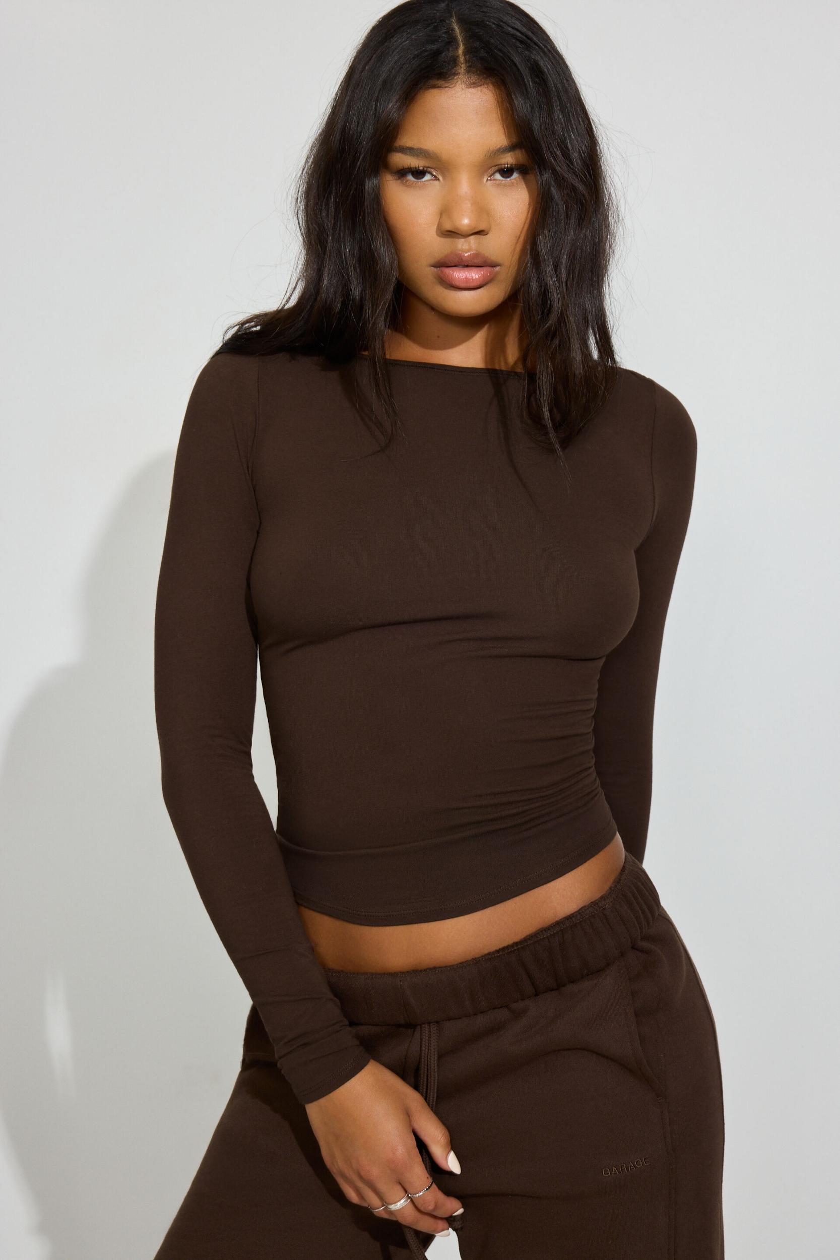 Estelle Long Sleeve Boatneck Top Product Image