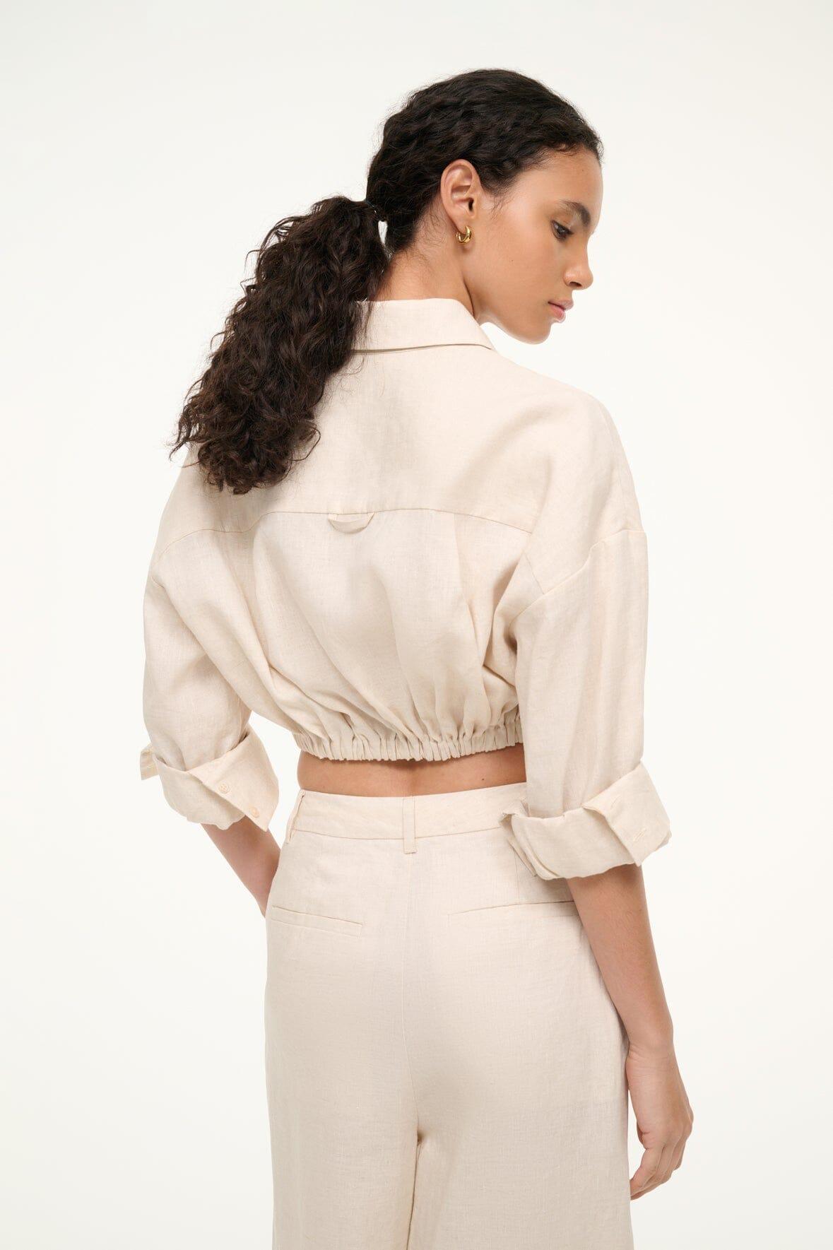 LISA LINEN TOP | NATURAL Product Image