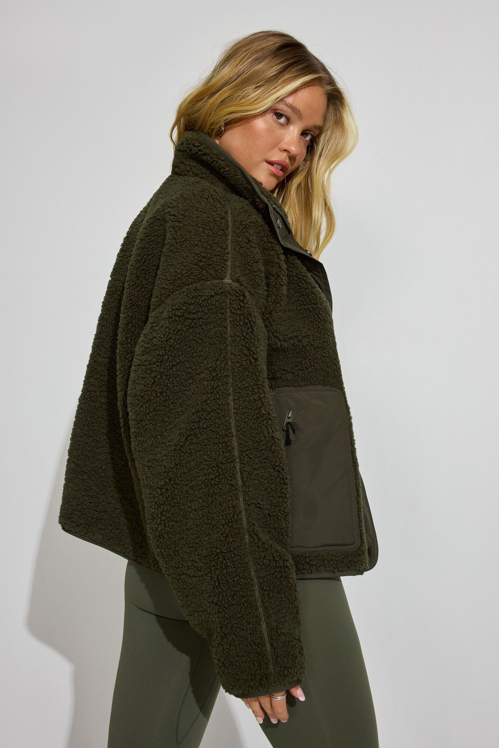 Sherpa Mixed Media Jacket Product Image