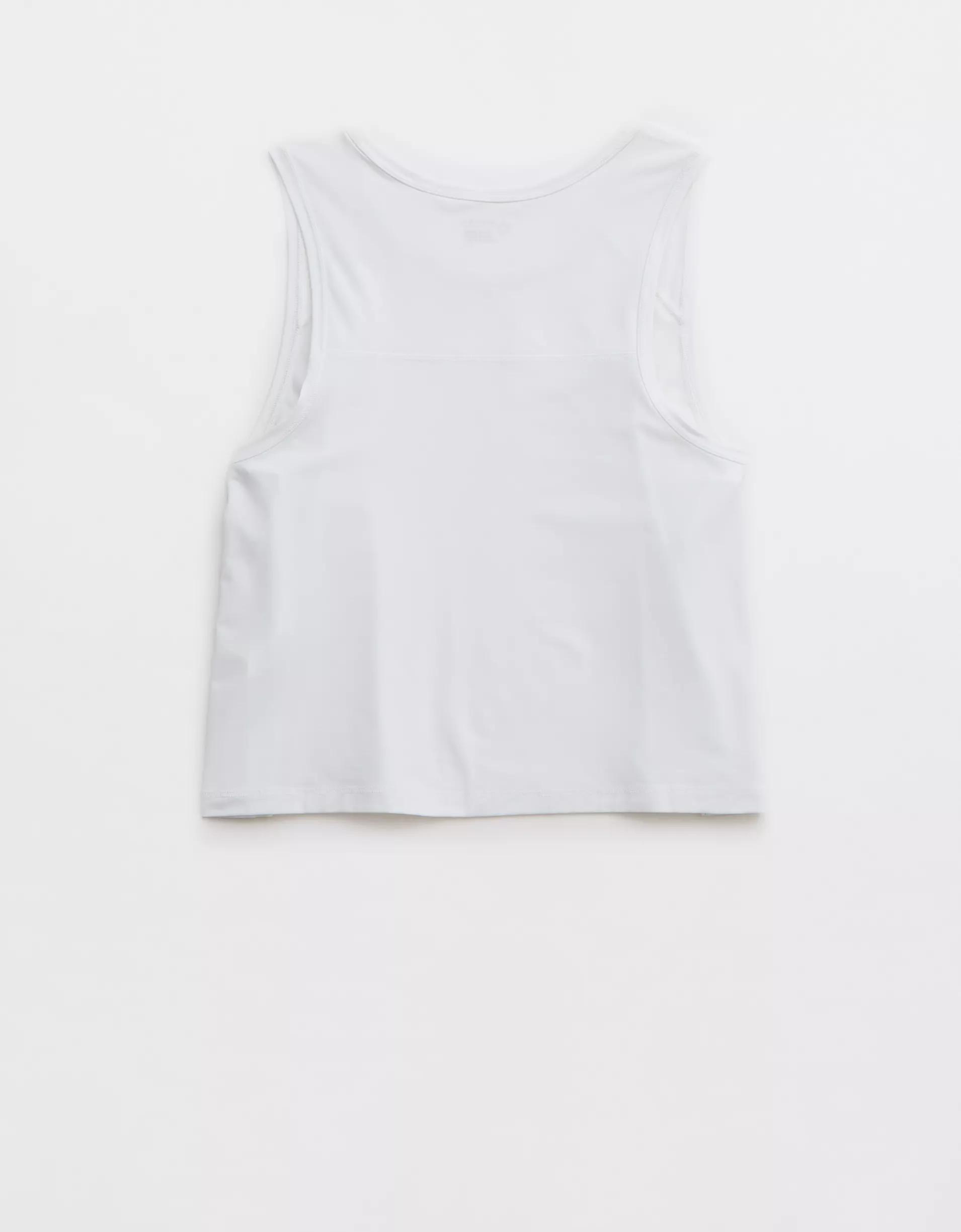 OFFLINE By Aerie Sweat Sesh Cropped Tank Top Product Image