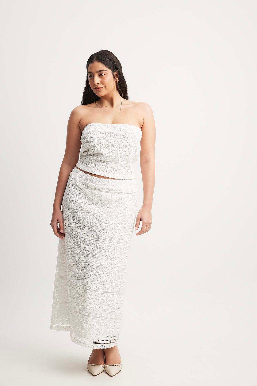 Crochet Maxi Skirt Product Image