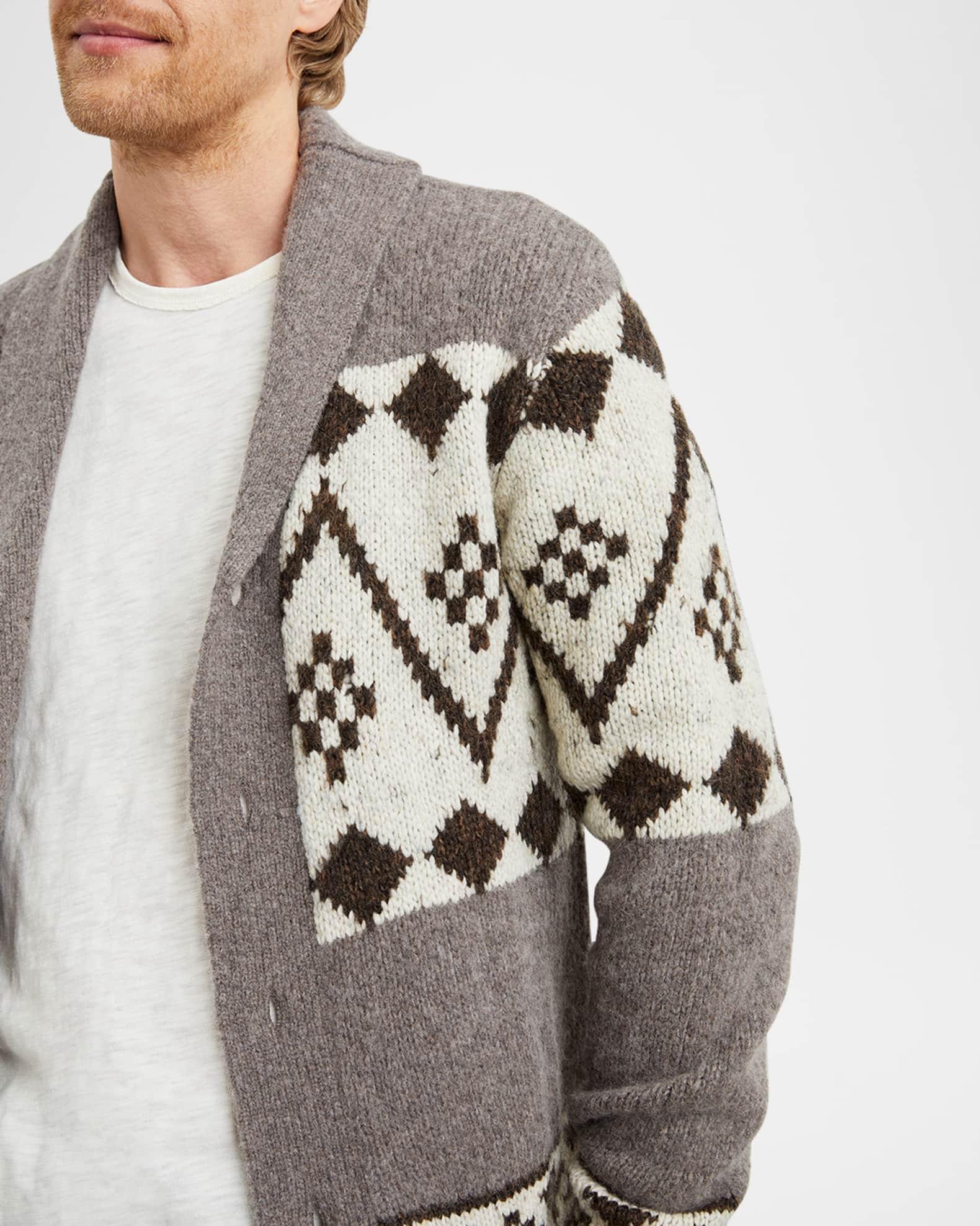 Men's Kallio Geometric Cardigan Product Image