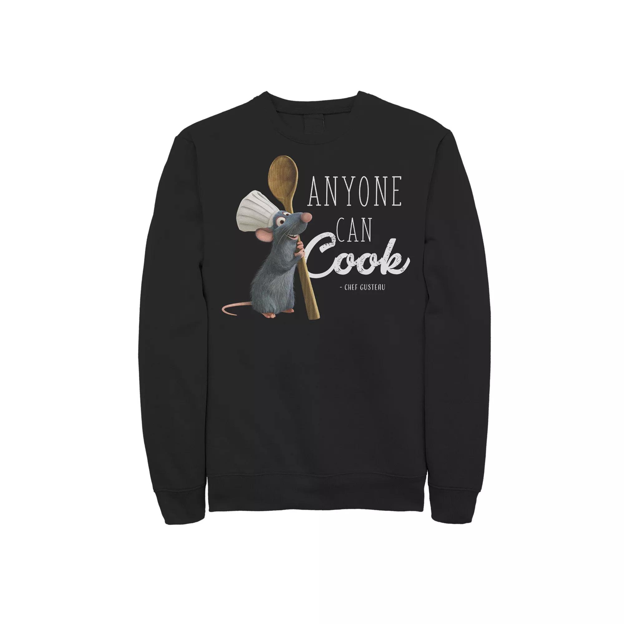 Disney / Pixar's Ratatouille Remy Men's Anyone Can Cook Sweatshirt,  Product Image
