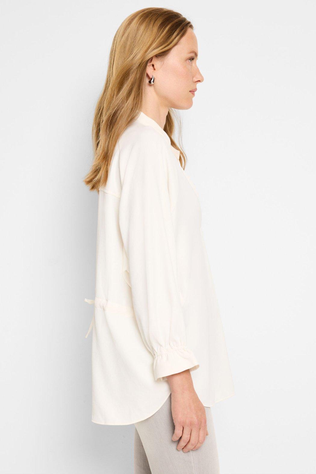 Breezy Cinch Top- Classic Cream Product Image