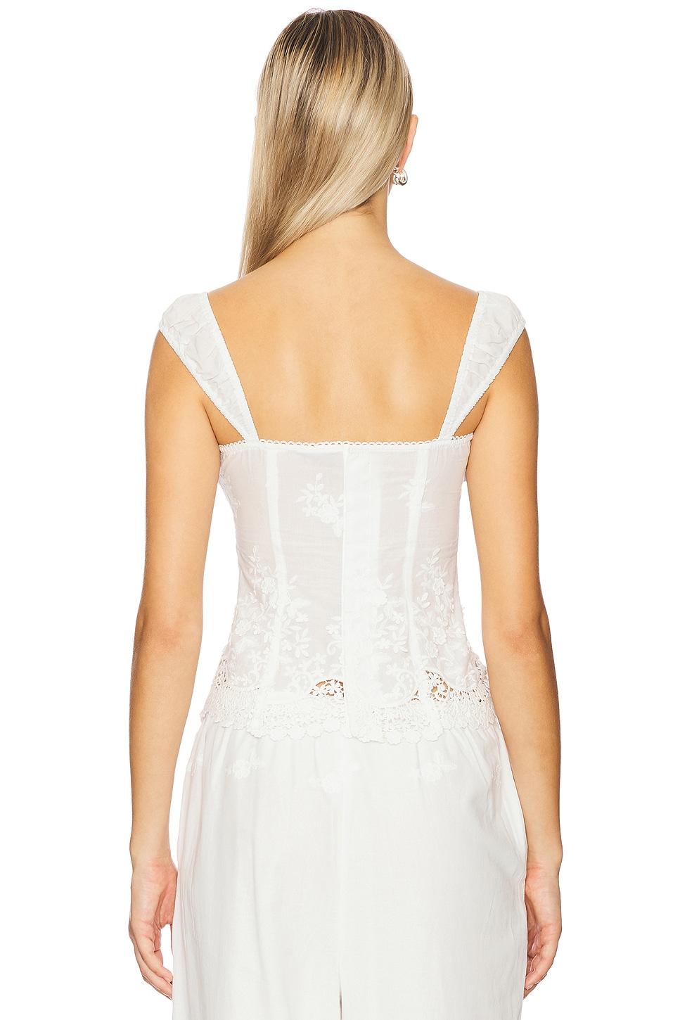 Wide Strap Ruched Cup Corset WeWoreWhat Product Image