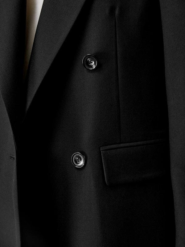 Modern Beauty Silk Wool Blazer Product Image