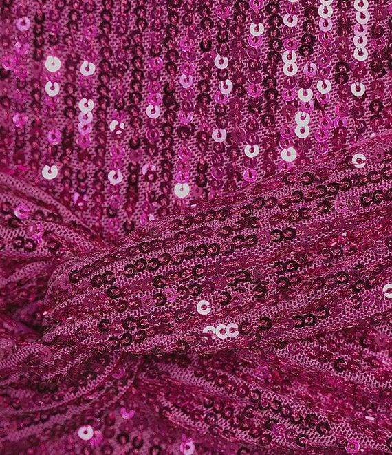 Belle by Badgley Mischka Isabella Sequin Mock Neck Sleeveless Pencil Dress Product Image