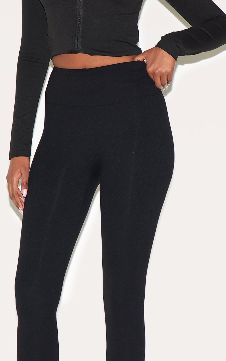 PLT SPORT Black Sculpt Pedal Pusher Leggings Product Image