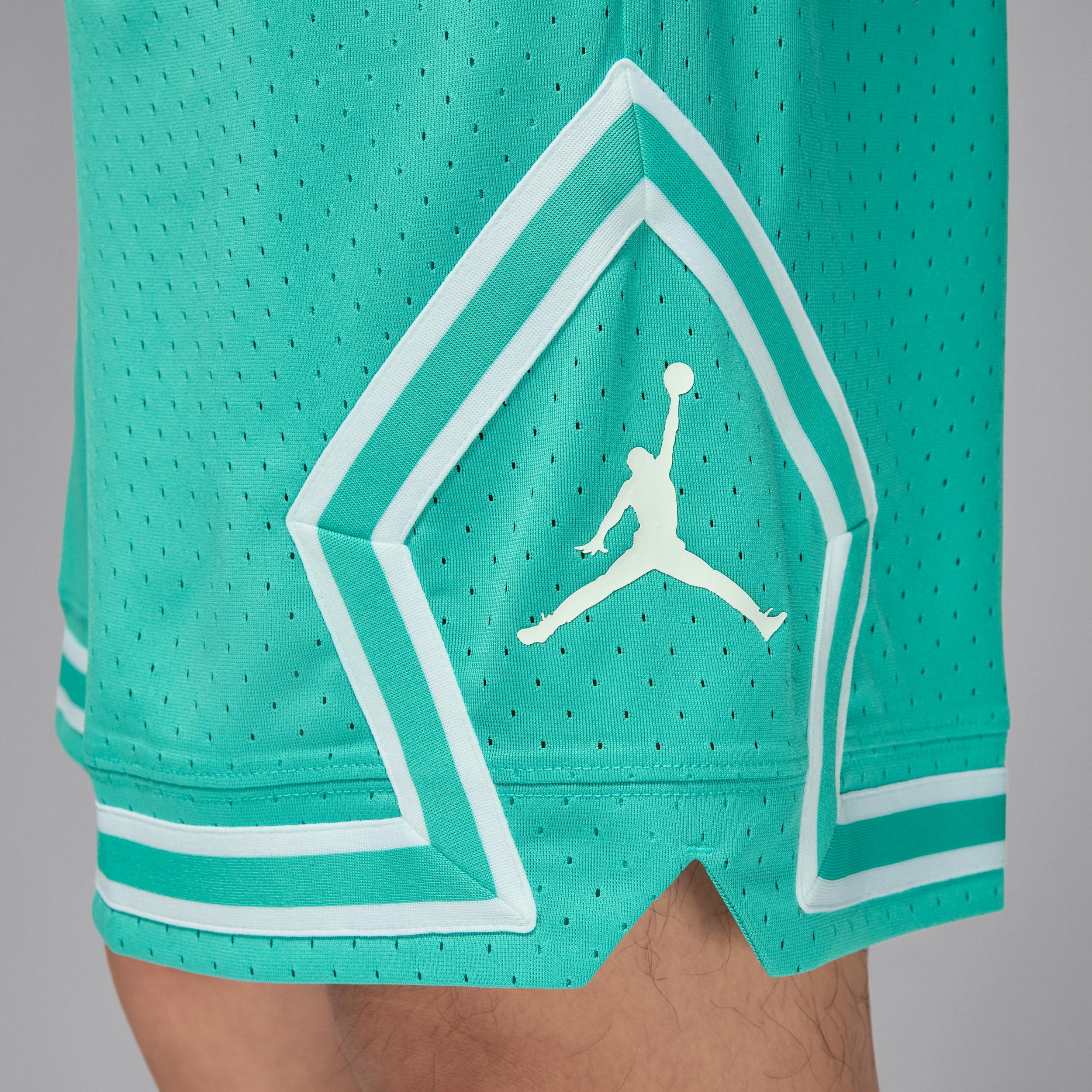 Mens Jordan Sport Dri-FIT Mesh Diamond Shorts | HF9910-392 Product Image