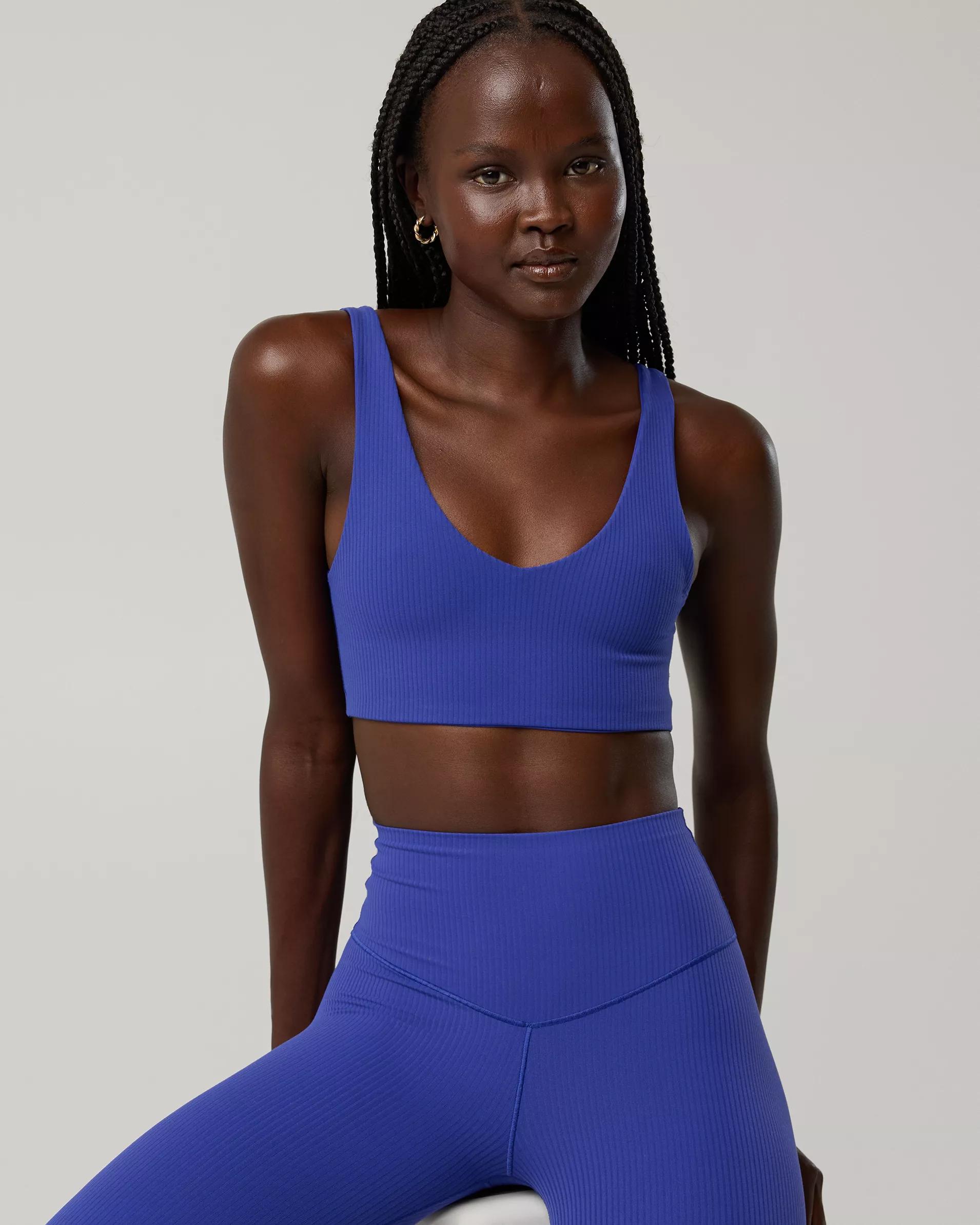 OFFLINE By Aerie Real Me XTRA Rib Switch Up V-Neck Sports Bra Product Image