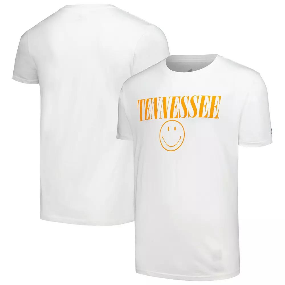 Men's League Collegiate Wear White Tennessee Volunteers Smiley All American T-Shirt,  Product Image