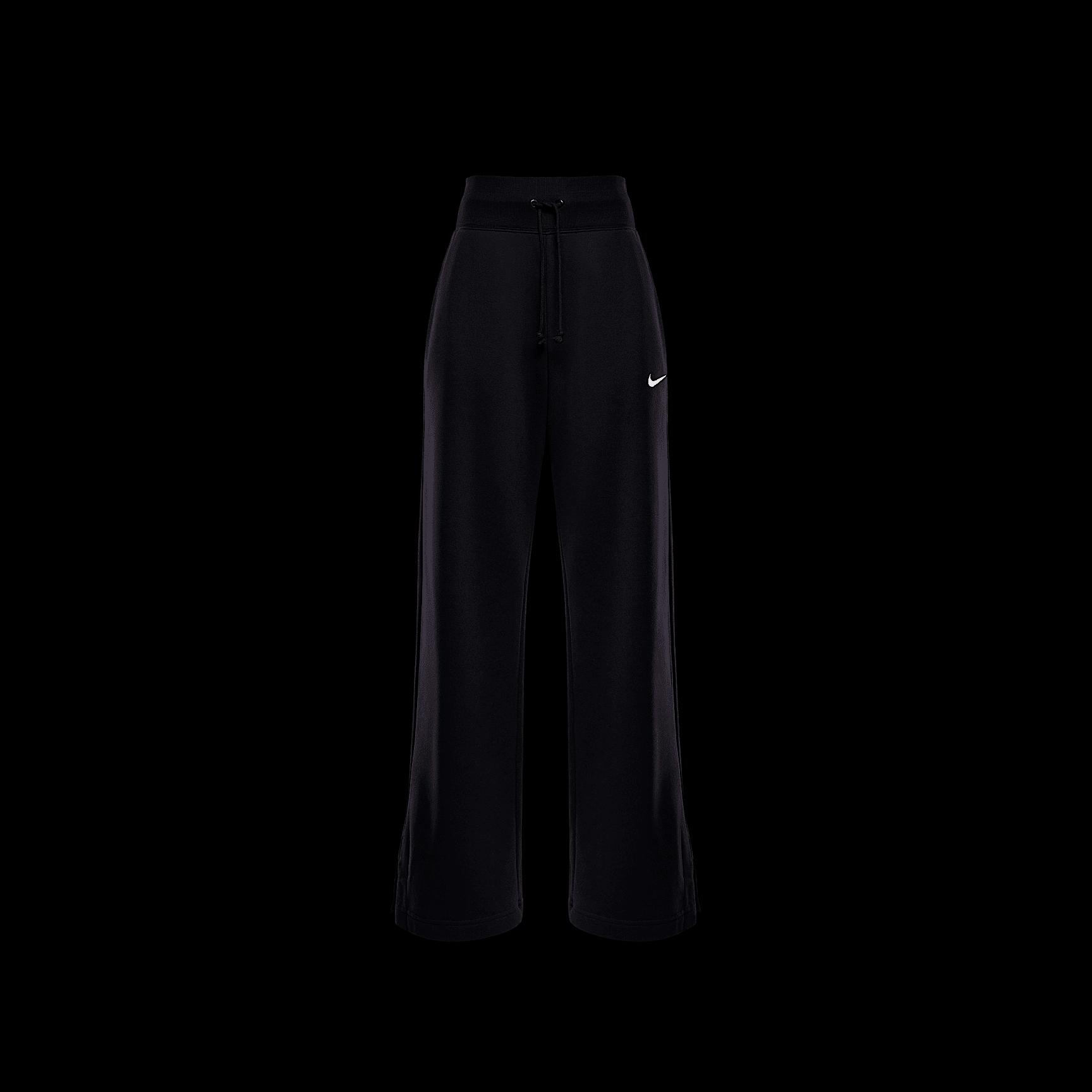 Womens Nike Sportswear Phoenix Fleece High-Waisted Wide-Leg Sweatpants | DQ5615-010 Product Image