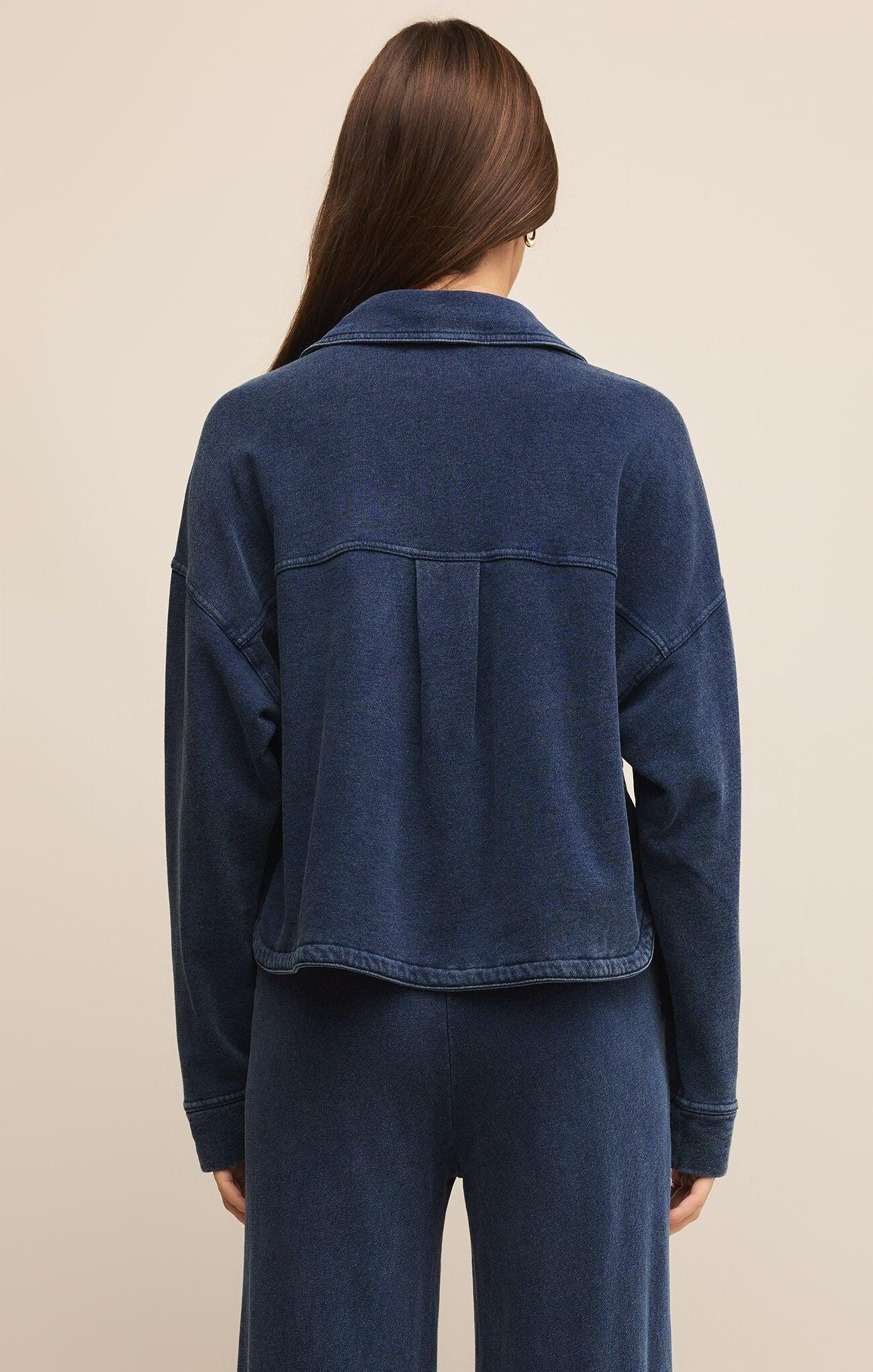 All Day Cropped Knit Jacket Product Image