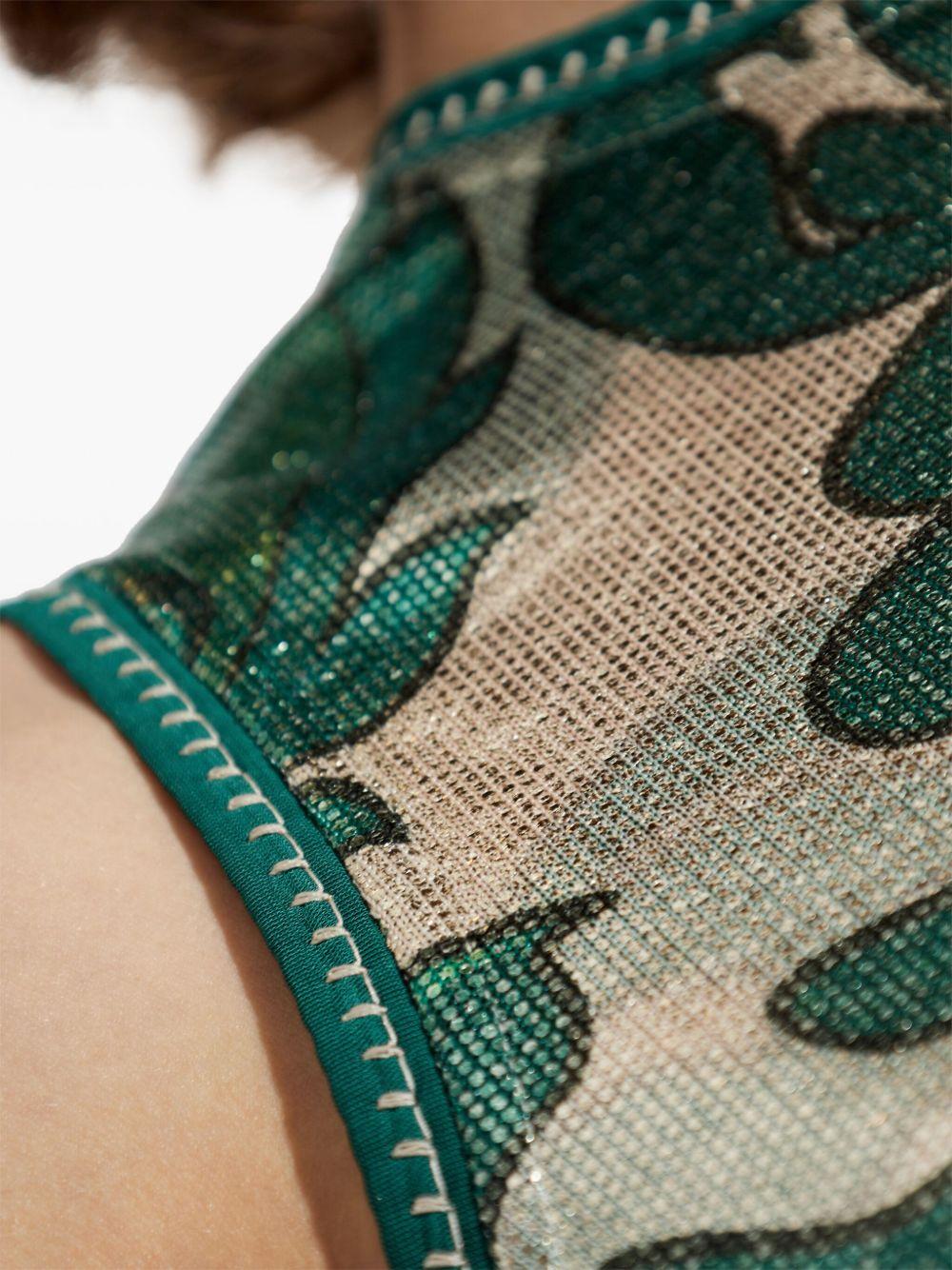 shimmering-finish maxi dress Product Image