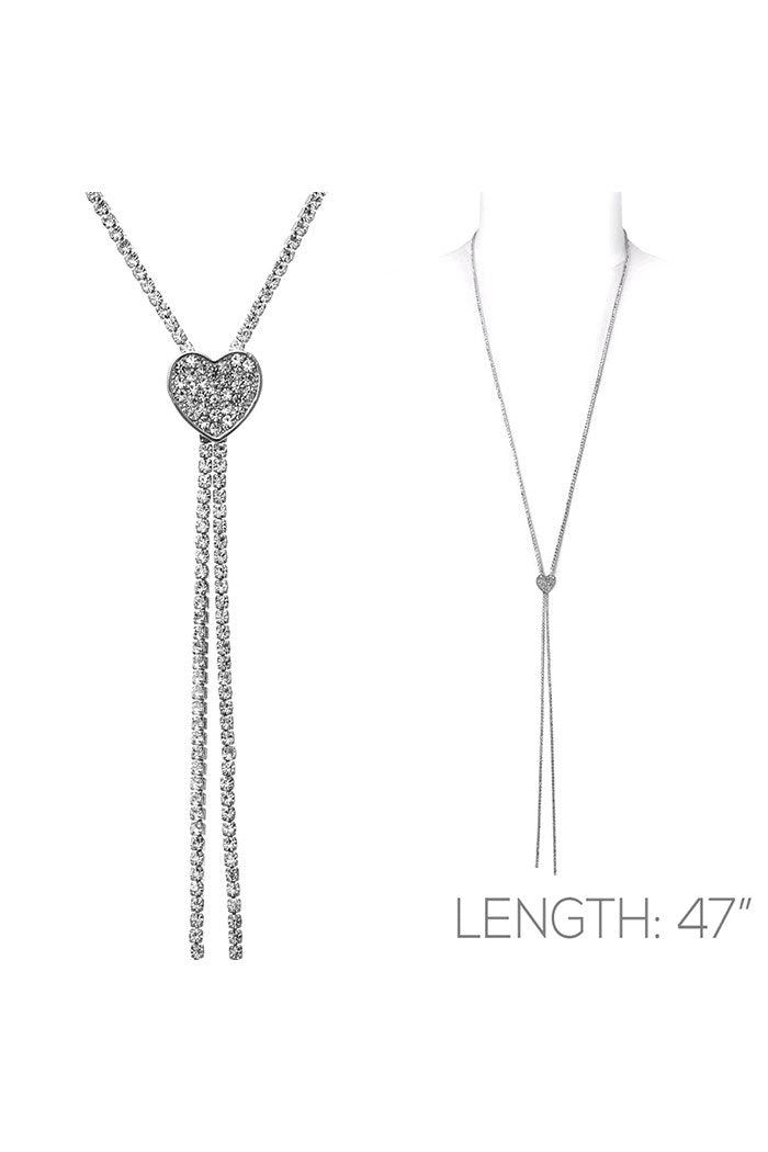 Heart Slider Necklace Product Image