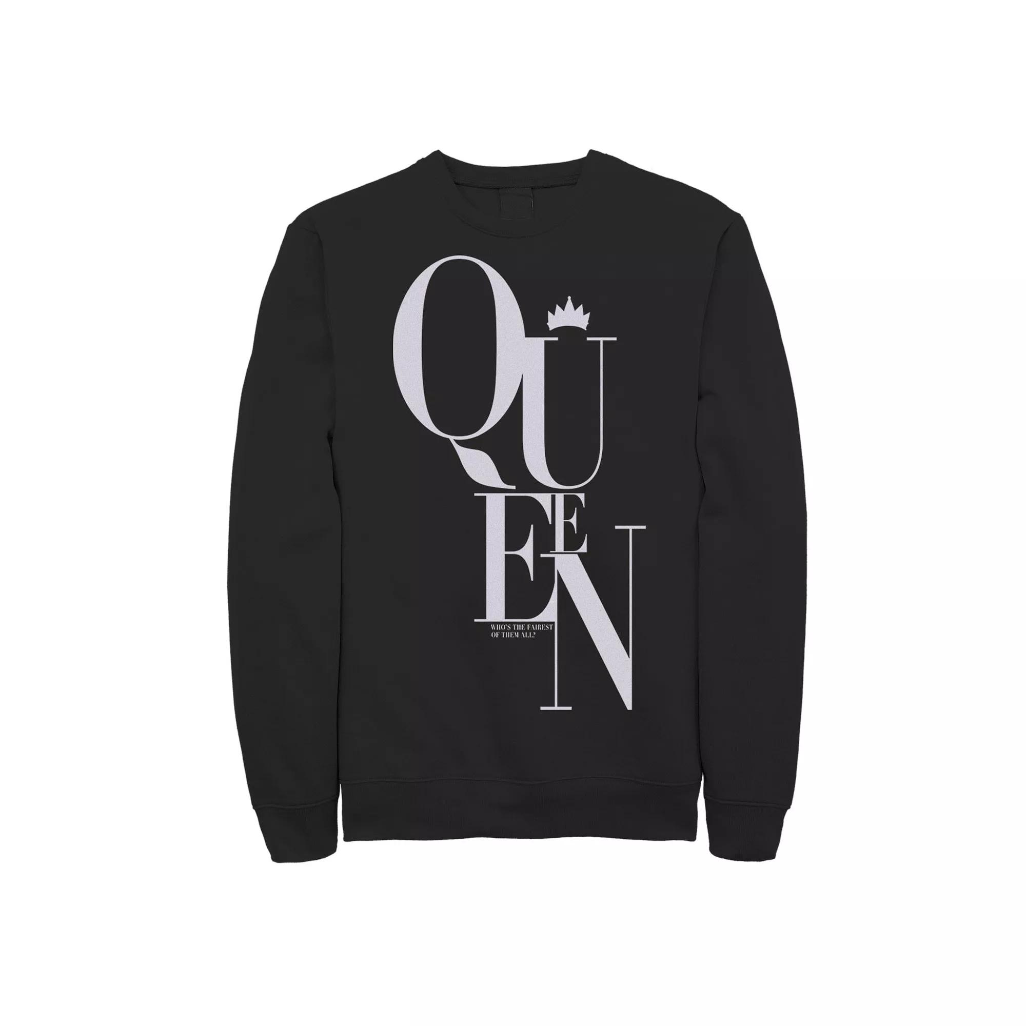 Disney's Snow White Men's Evil Queen Quote Sweatshirt,  Product Image
