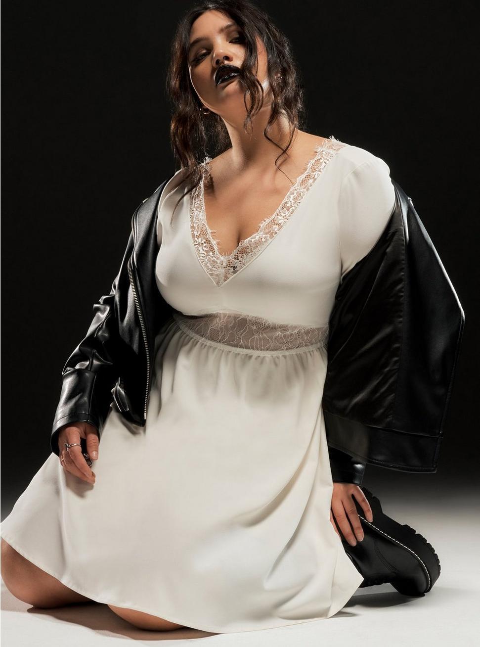 Nightfall Babydoll Mini Dress Product Image