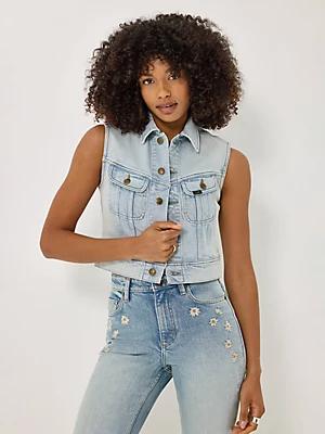 Women's Crop Rider™ Vest | Women's Jackets & Outerwear | Lee® Product Image