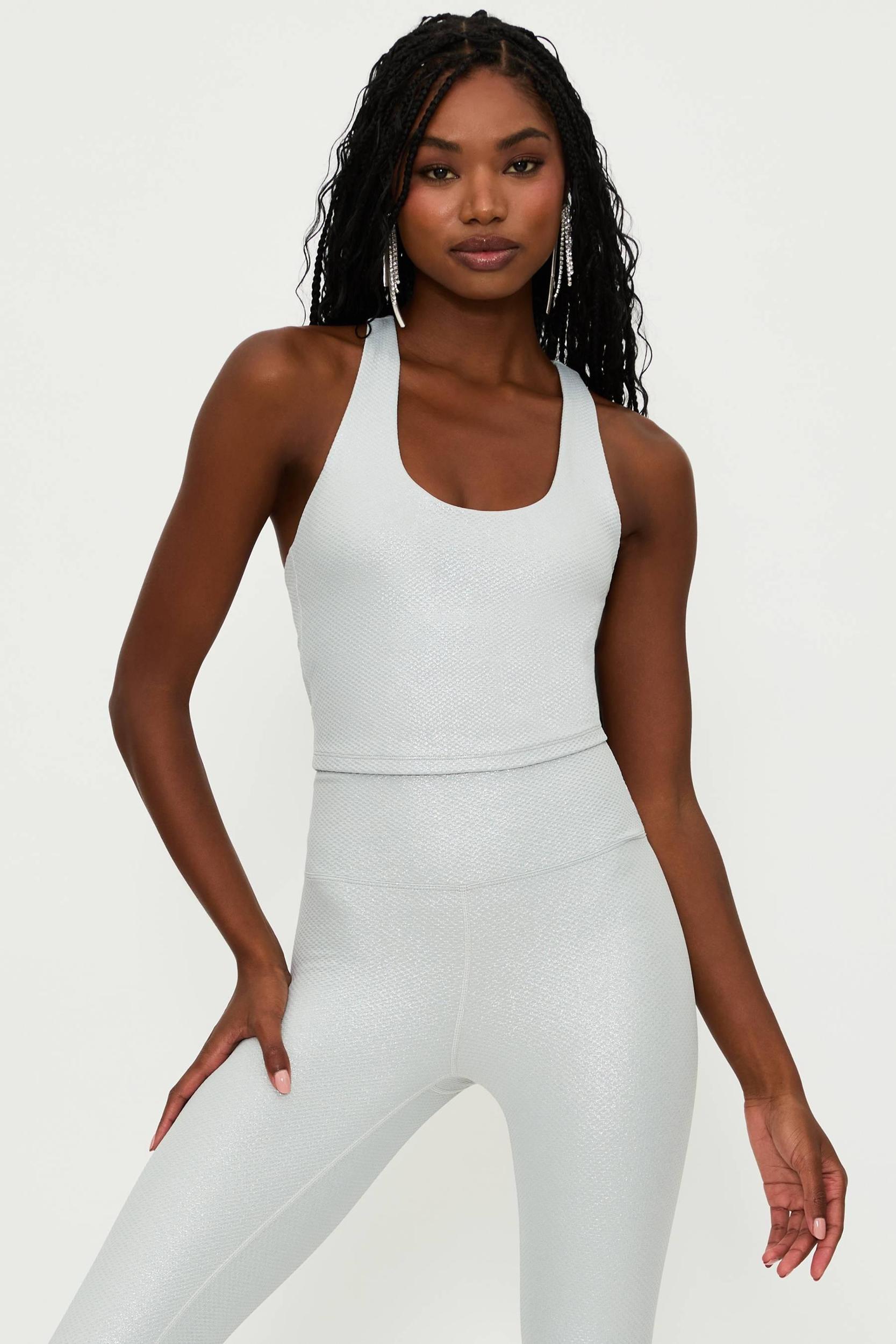 Yara Top Silver Shine Waffle Product Image