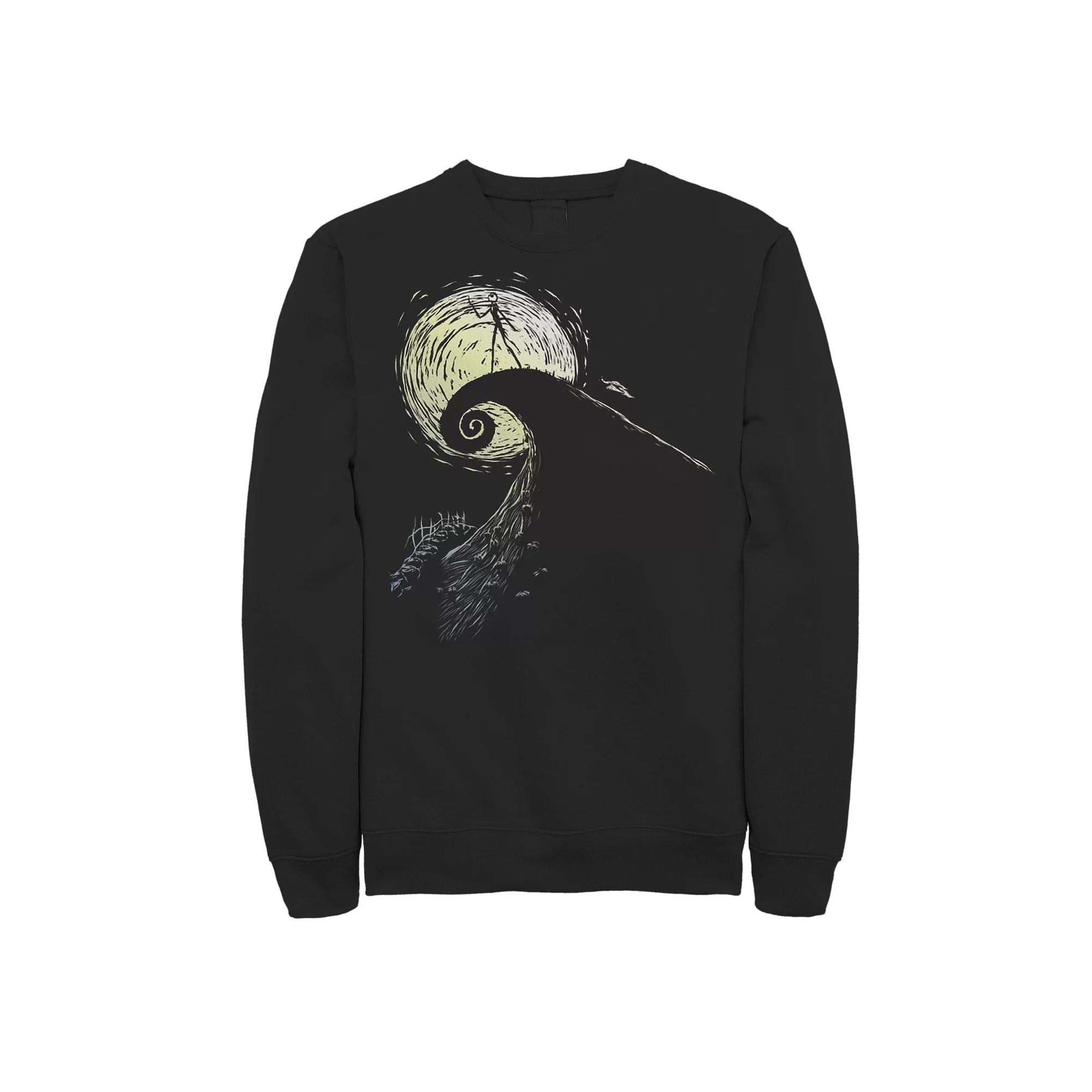 Disney's The Nightmare Before Christmas Jack Spiral Hill Men's Sweatshirt,  Product Image