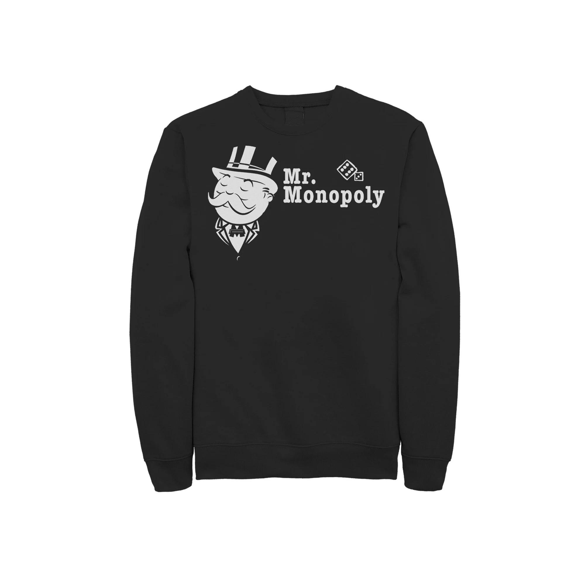 Men's Monopoly Mr. Monopoly Portrait Sweatshirt,  Product Image