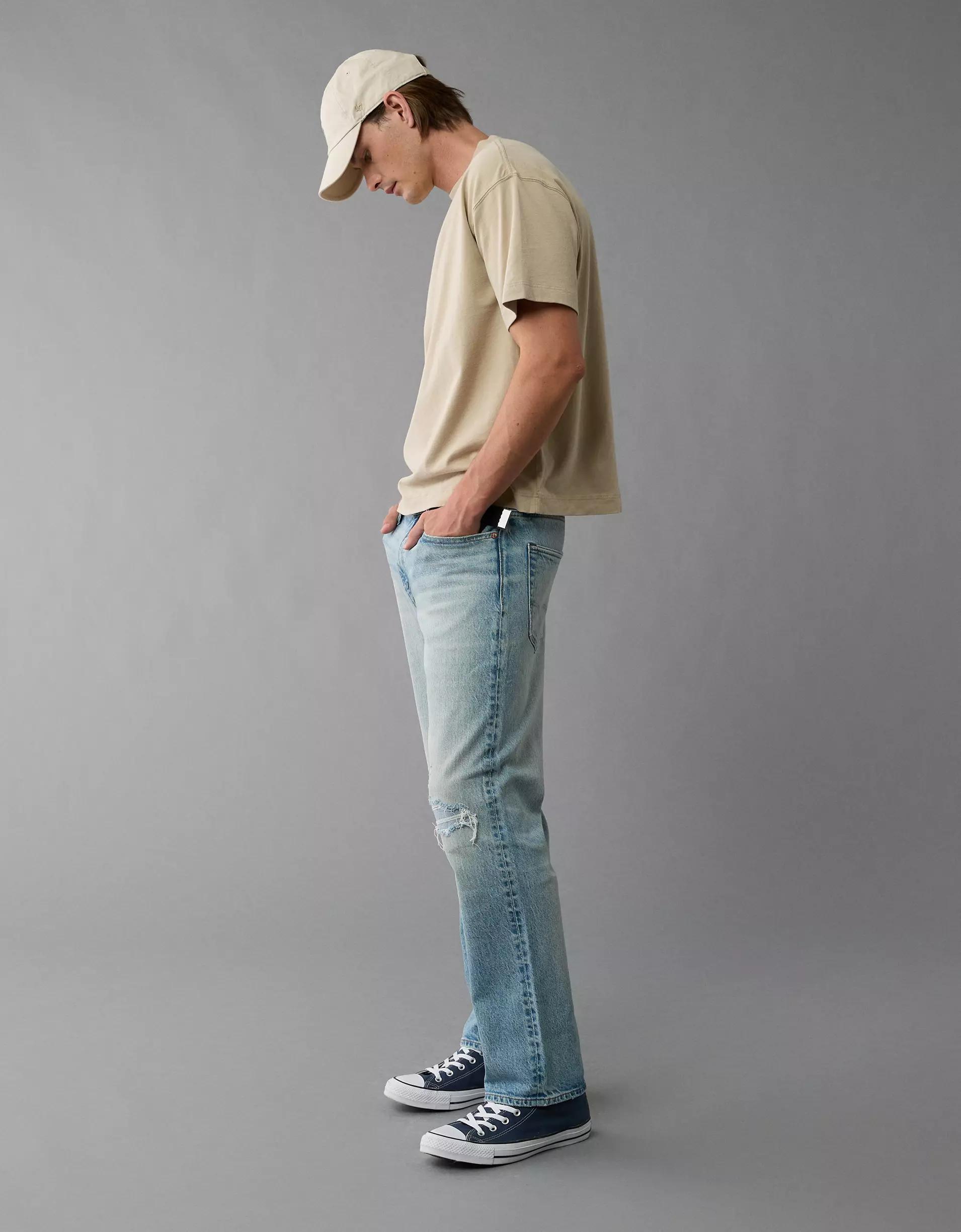 AE Boxy Sueded Jersey T-Shirt Product Image