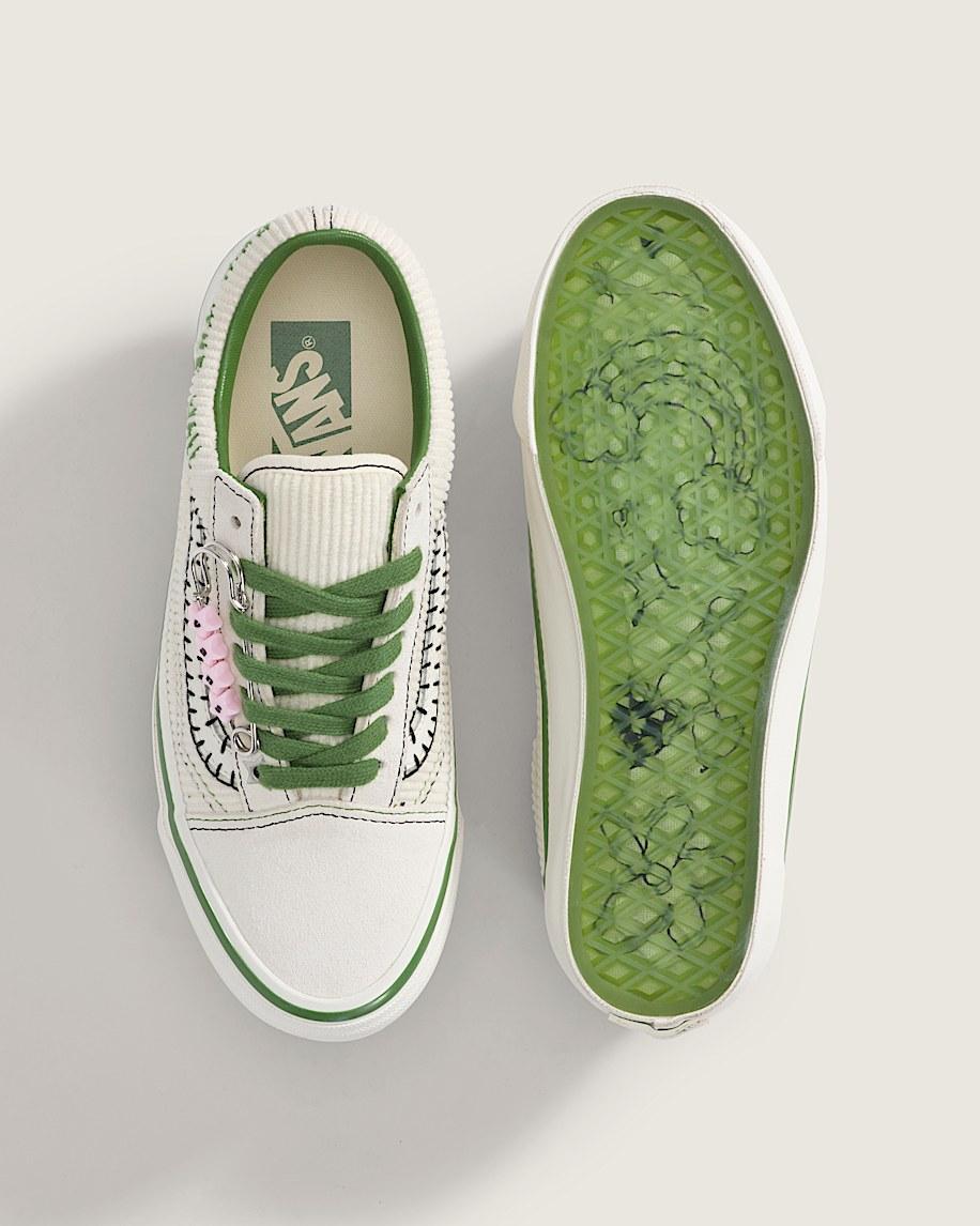 Premium Old Skool Cocona Shoe in Cream White| Vans US Product Image