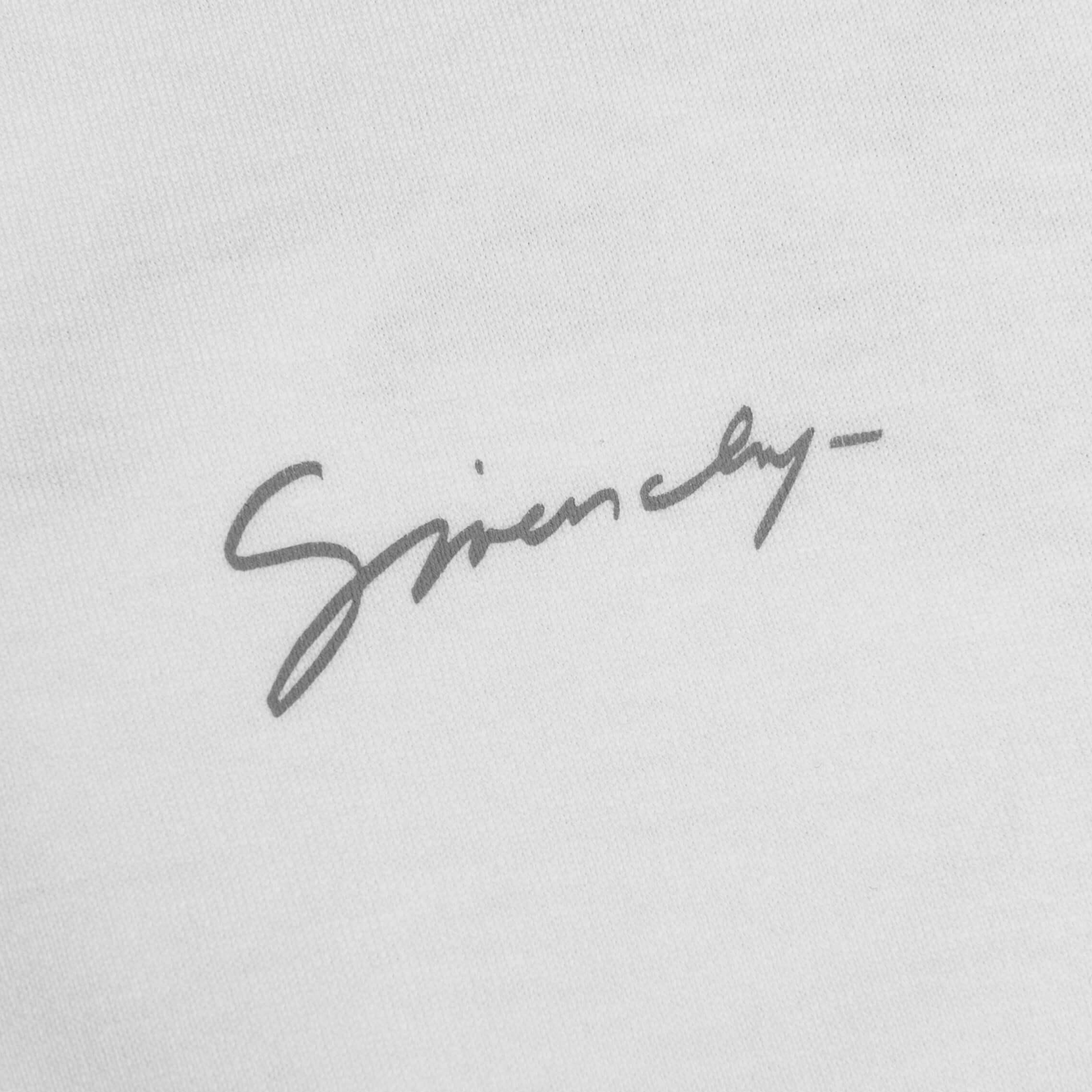 Baroque Print S/S T-Shirt - White Male Product Image