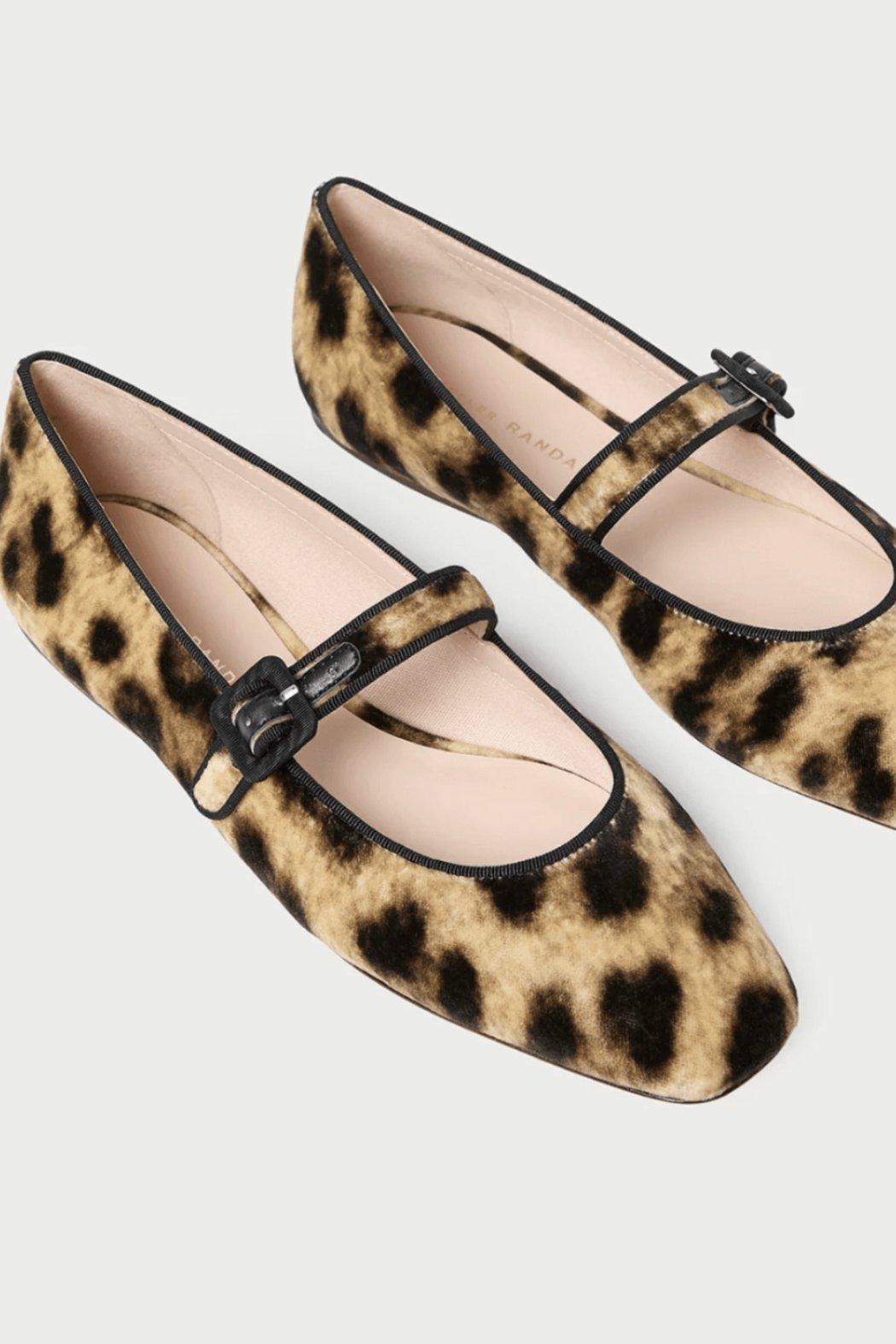 Leopard Velvet Mary-Jane Product Image
