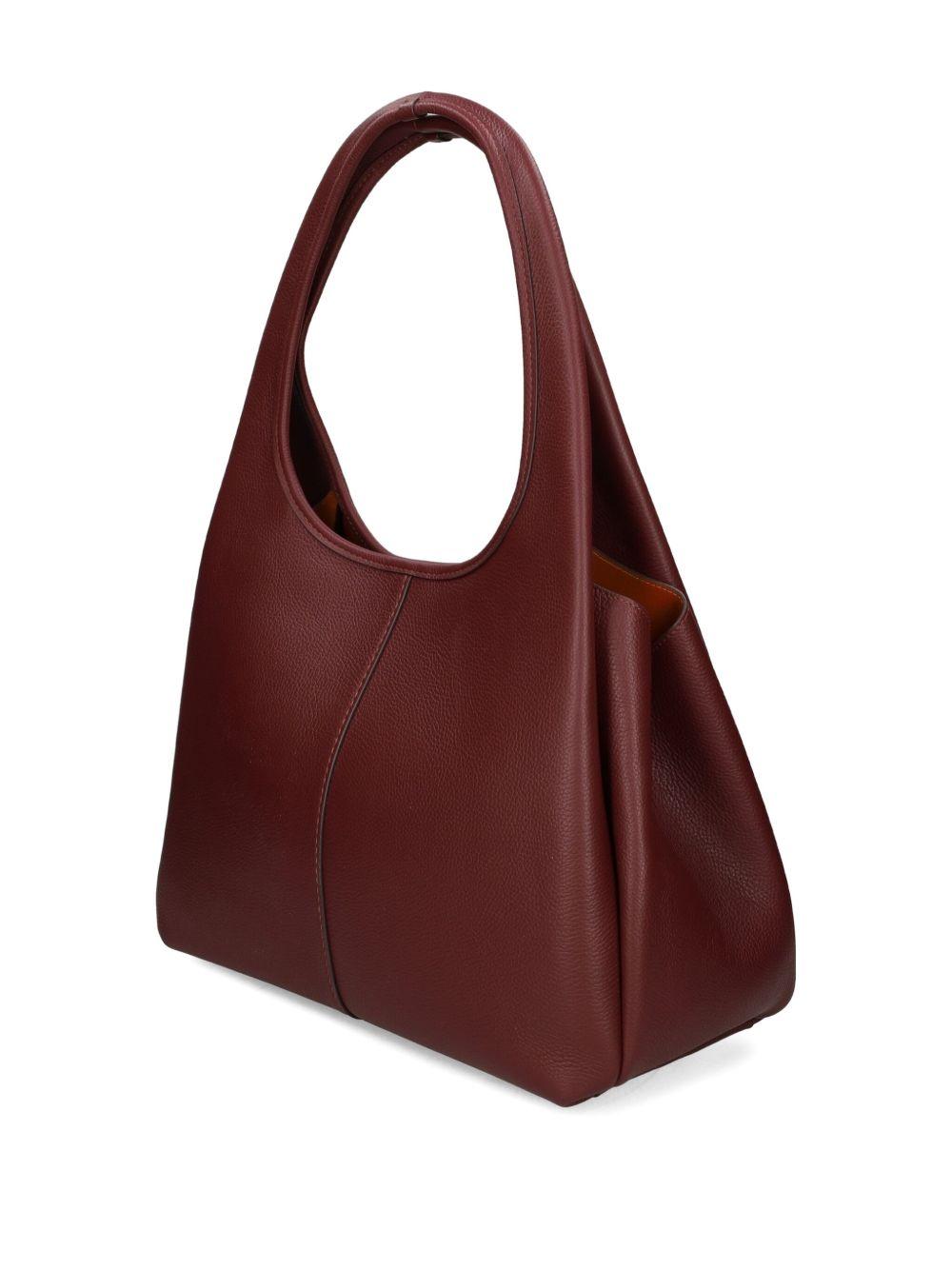 medium Lana top-handle leather shoulder bag Product Image