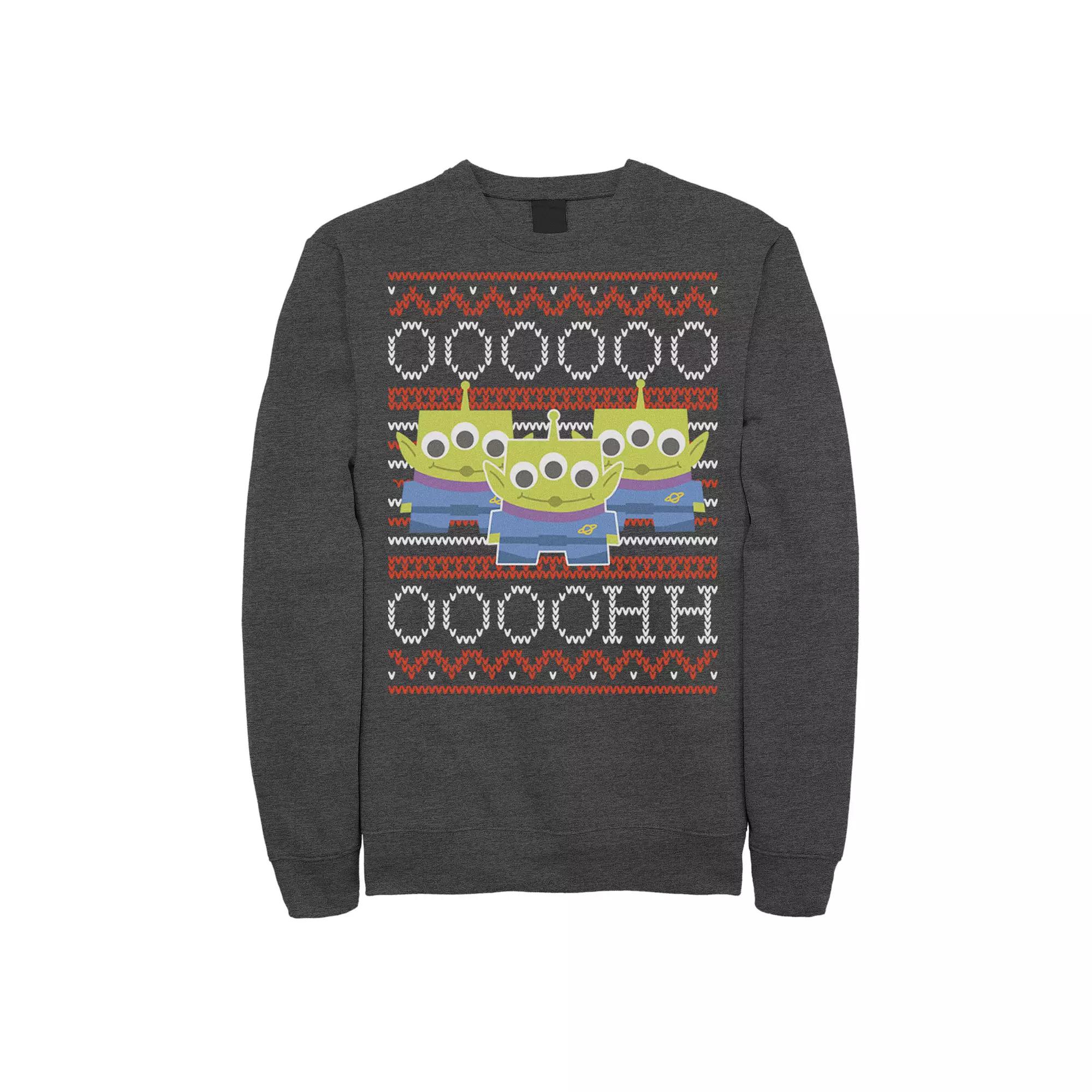Men's Disney / Pixar Toy Story Aliens Ooooh Sweatshirt,  Product Image