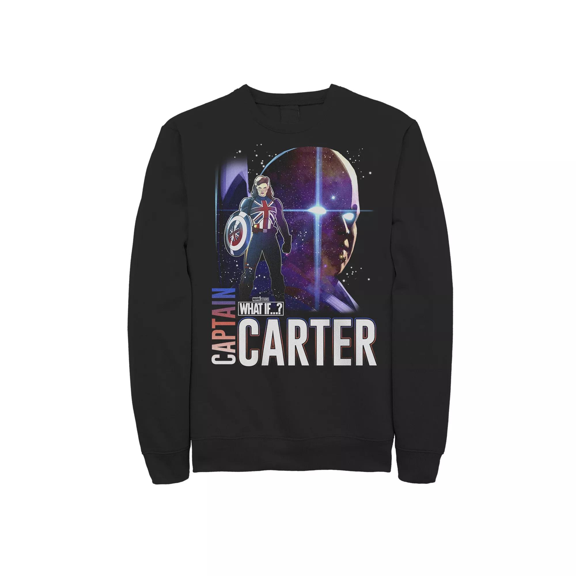 Men's "Piece On Earth" Pizza Ugly Christmas Fleece Crewneck Sweatshirt,  Product Image