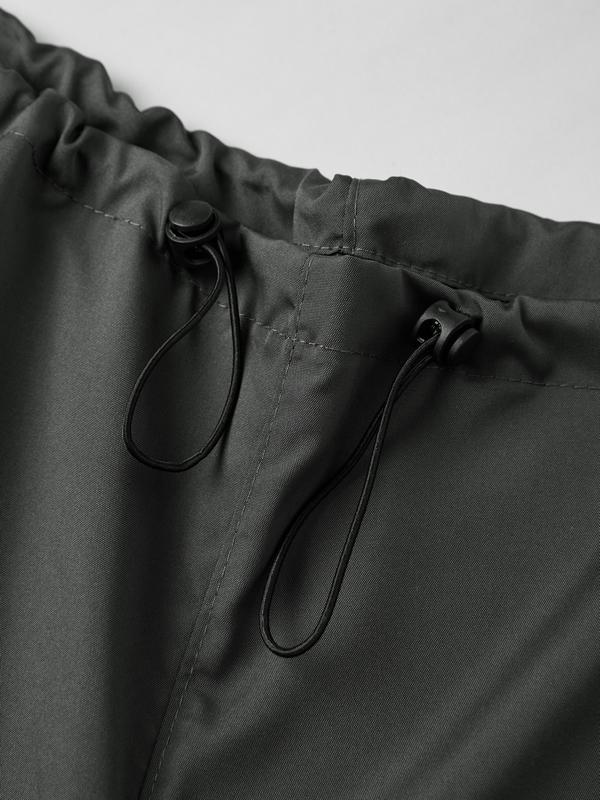Men's Vintage Drawstring Lace Up Parachute Cargo Pants Product Image