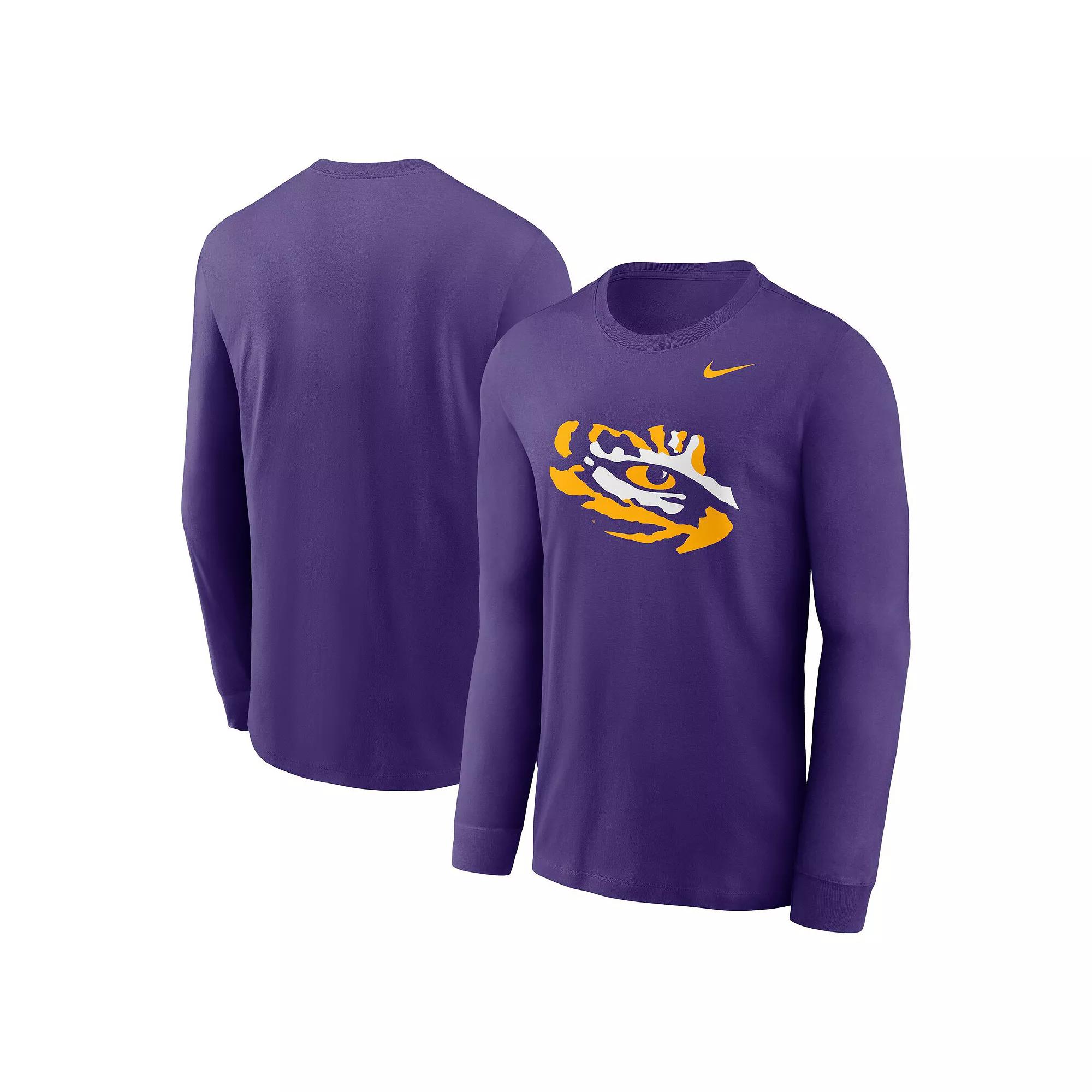 Men's Nike Crimson Oklahoma Sooners Legacy Primary Logo Long Sleeve T-Shirt,  Product Image