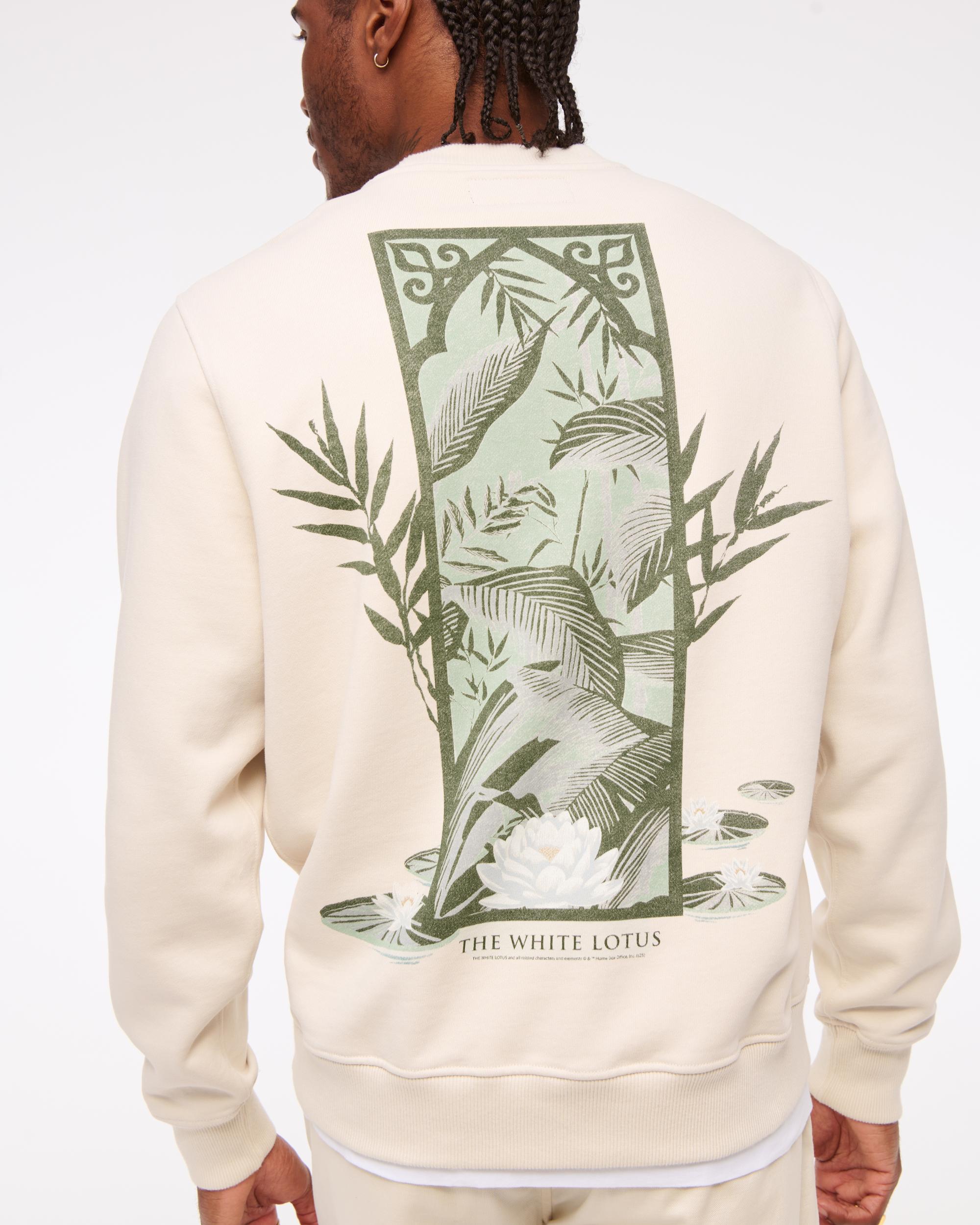 The White Lotus Graphic Crew Sweatshirt Product Image