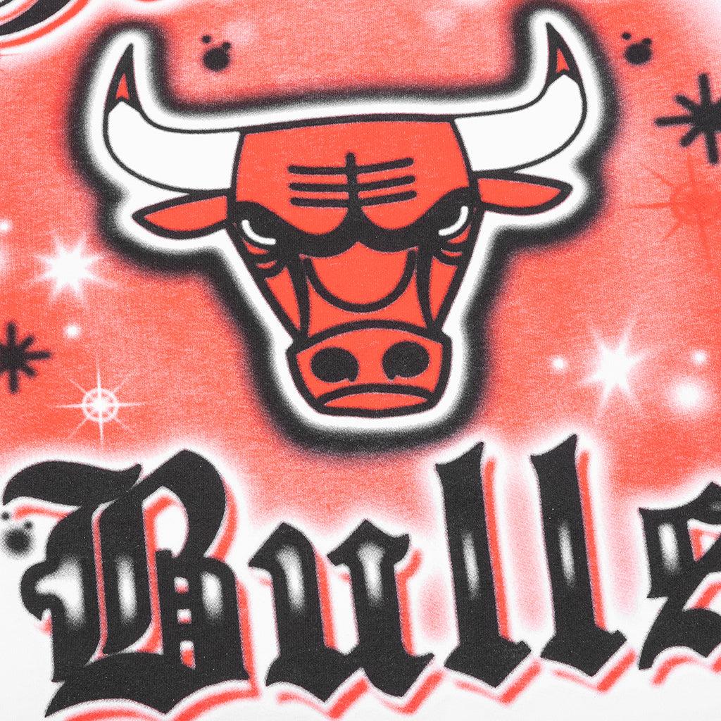 FEATURE x Chicago Bulls Airbrush Tee - White Male Product Image