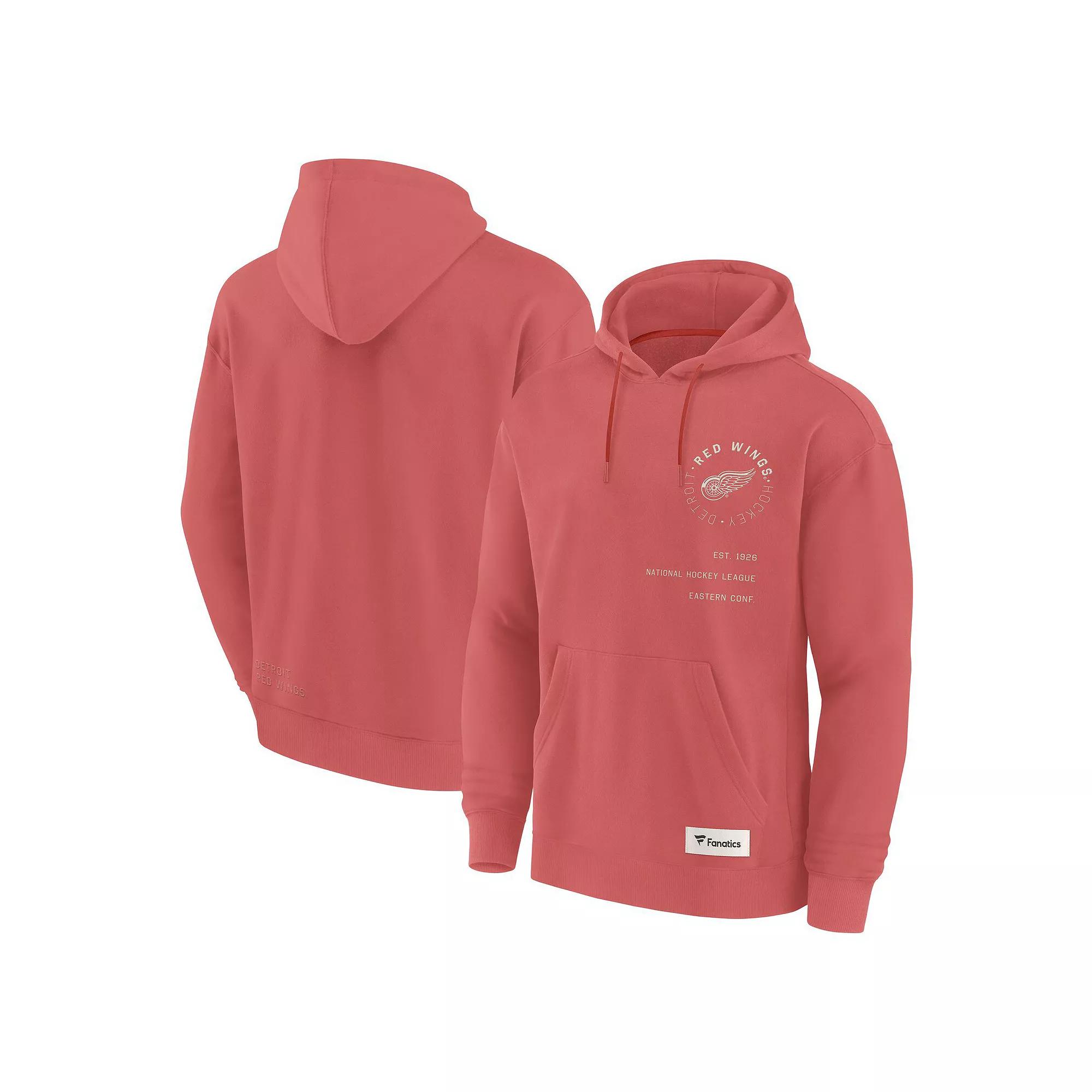 Men's Fanatics Navy Vancouver Canucks Future Ground Info Pullover Hoodie,  Product Image