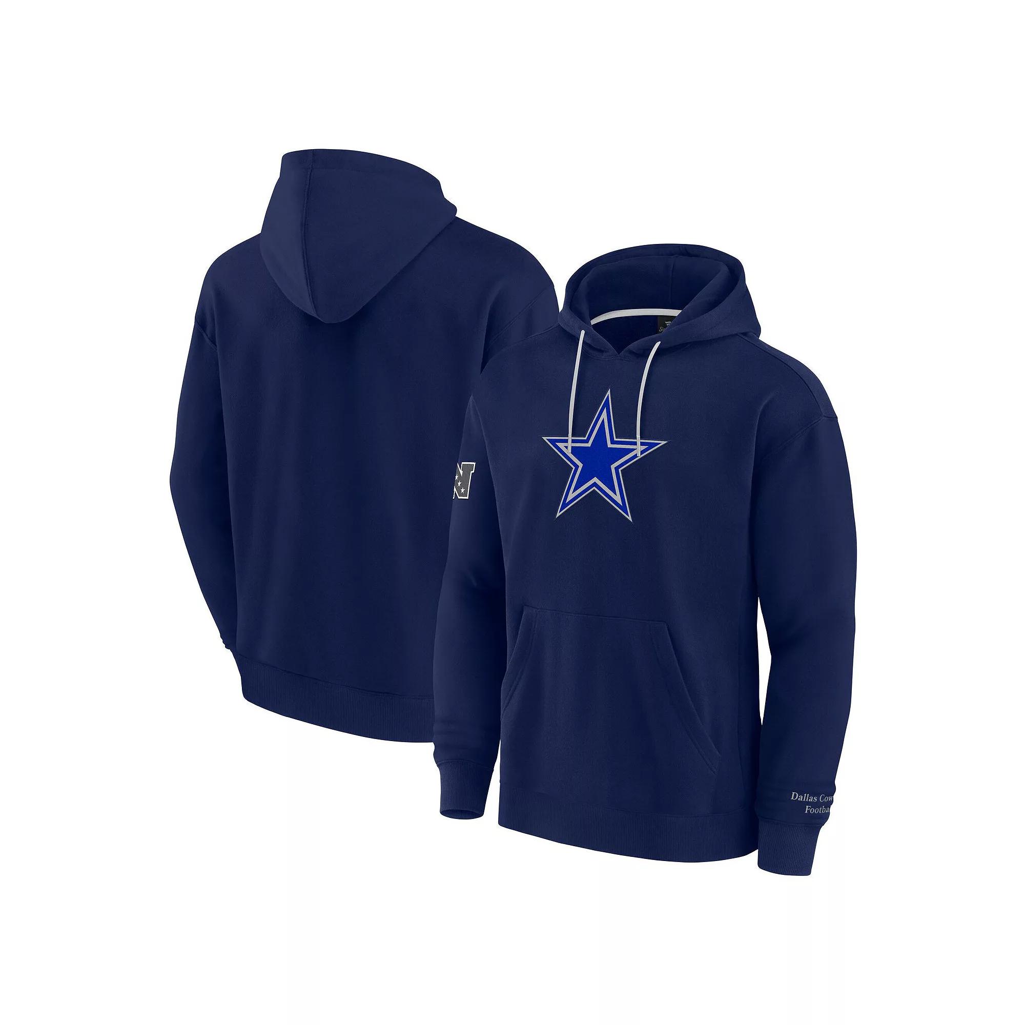 Men's Fanatics Navy Vancouver Canucks Future Ground Info Pullover Hoodie,  Product Image