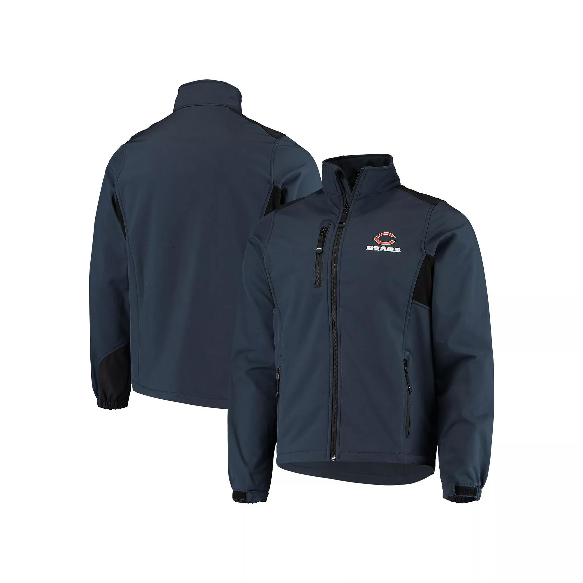 Men's Dunbrooke Navy Denver Broncos Circle Softshell Fleece Full-Zip Jacket,  Product Image