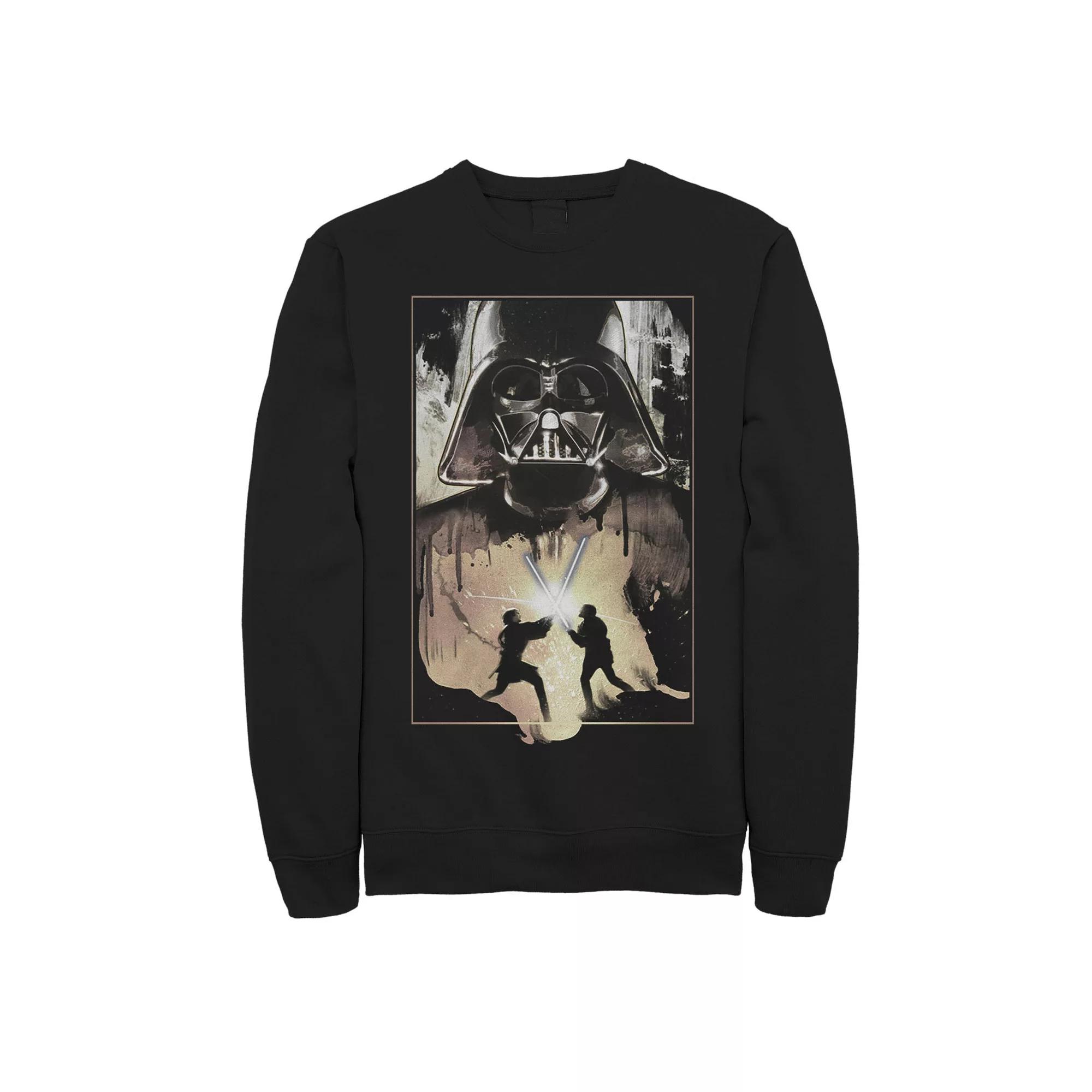 Big & Tall Star Wars Lightsaber Fight Sweatshirt, Men's,  Product Image