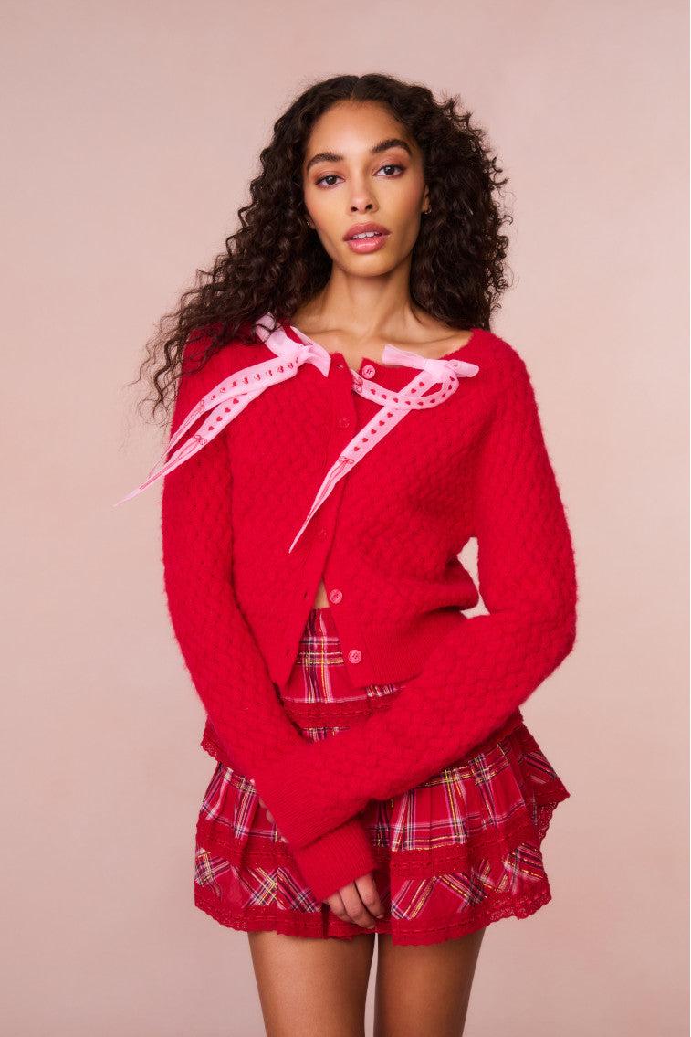 Cupid Bow Cardigan Product Image