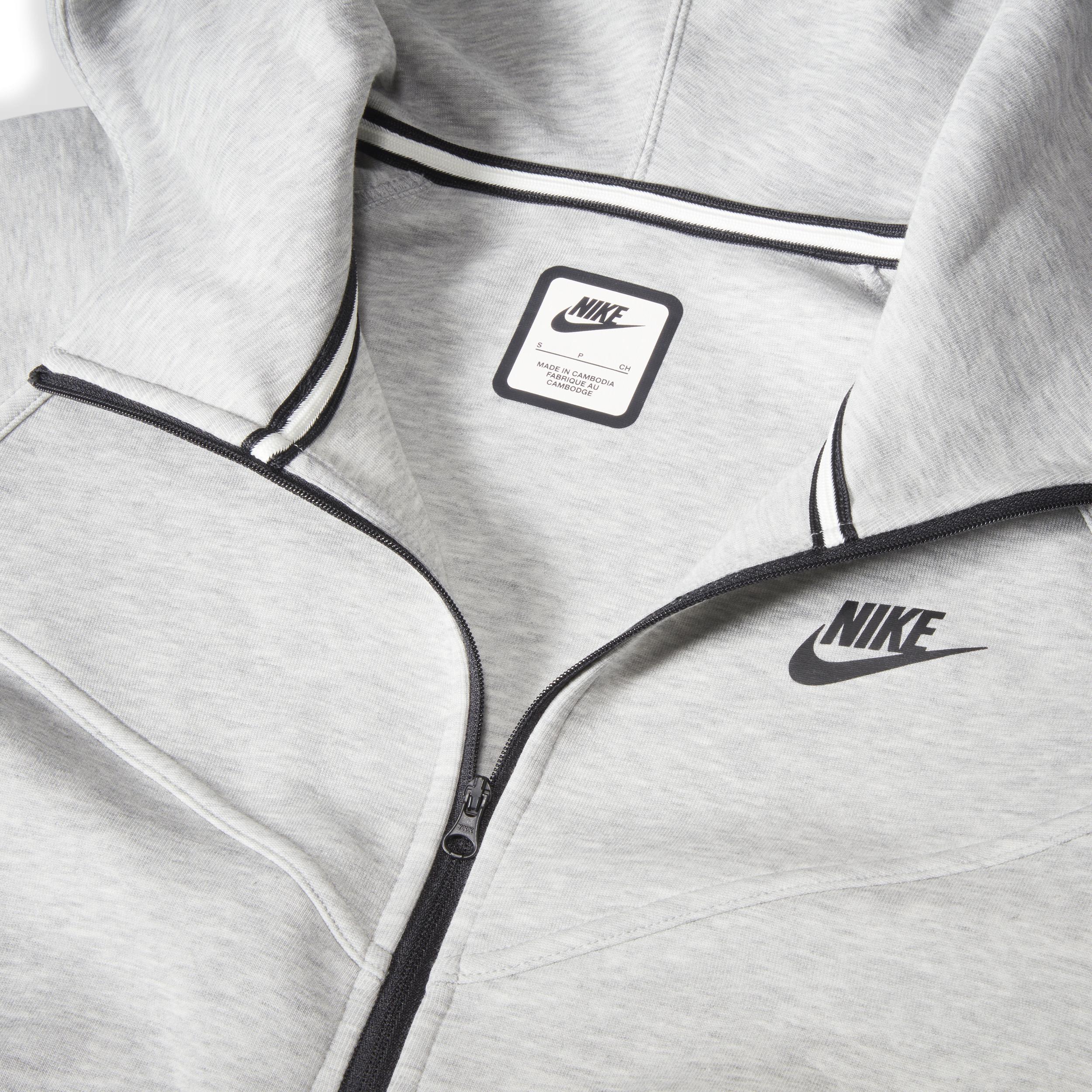 Womens Nike Sportswear Tech Fleece Windrunner Full-Zip Hoodie | FB8338-063 Product Image