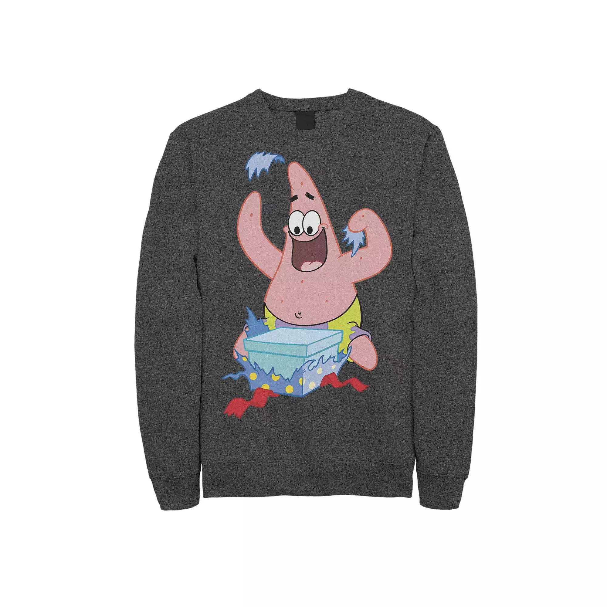 Men's Nickelodeon SpongeBob SquarePants Patrick Star Holiday Sweatshirt,  Product Image